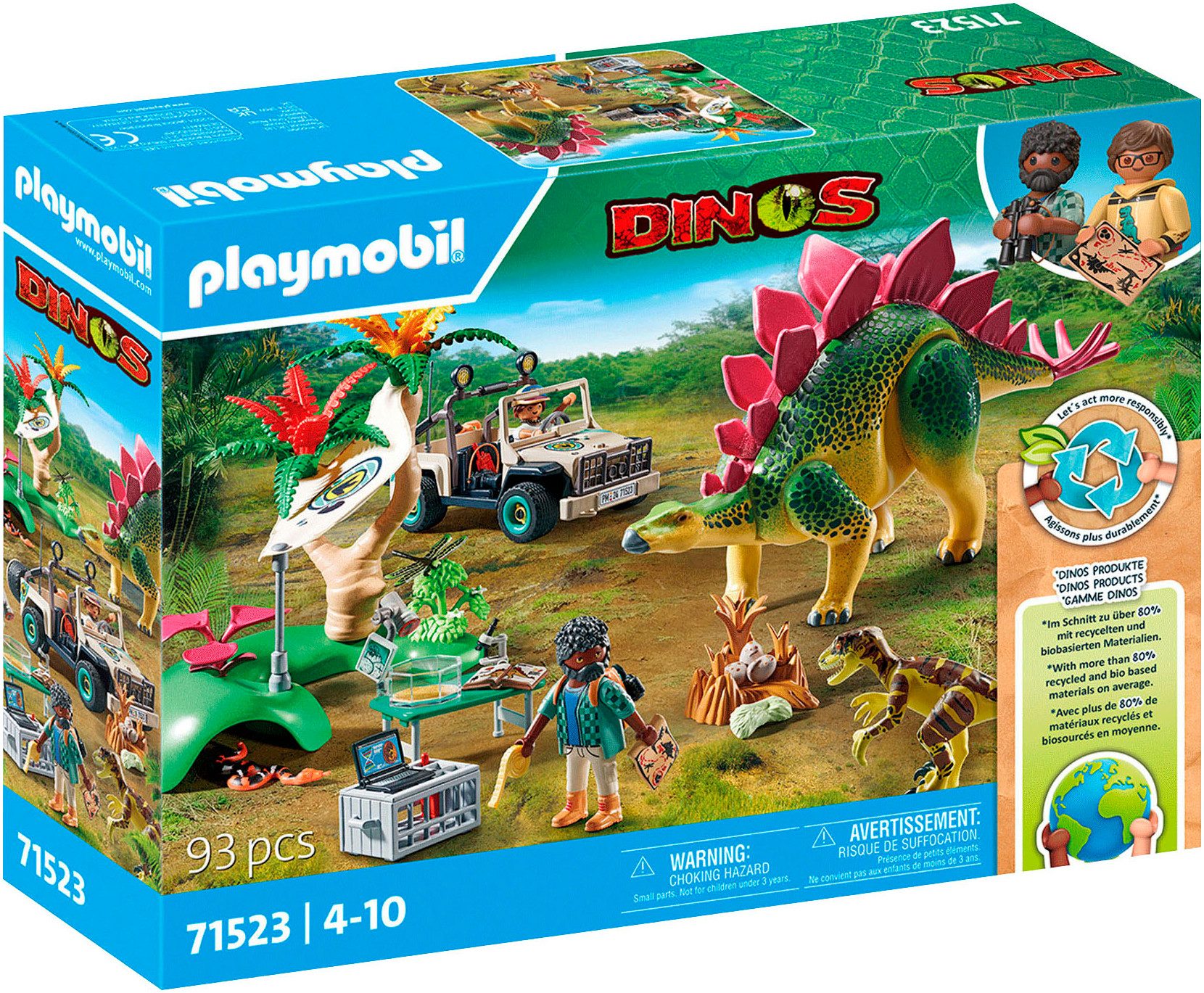 Playmobil® Forschungscamp mit Dinos (71523), Dinos