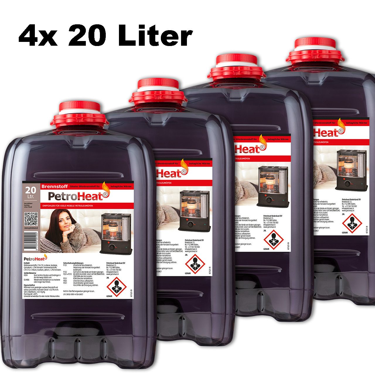 PetroHeat Petroleum 4 Kanister á 20