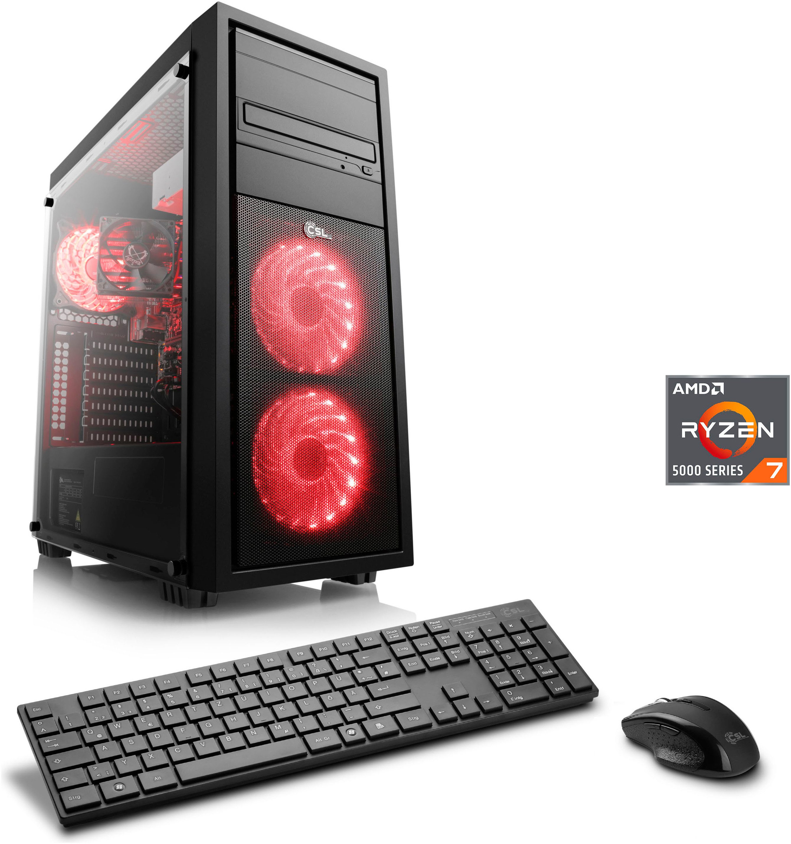 CSL Sprint V28318 Gaming-PC (AMD Ryzen