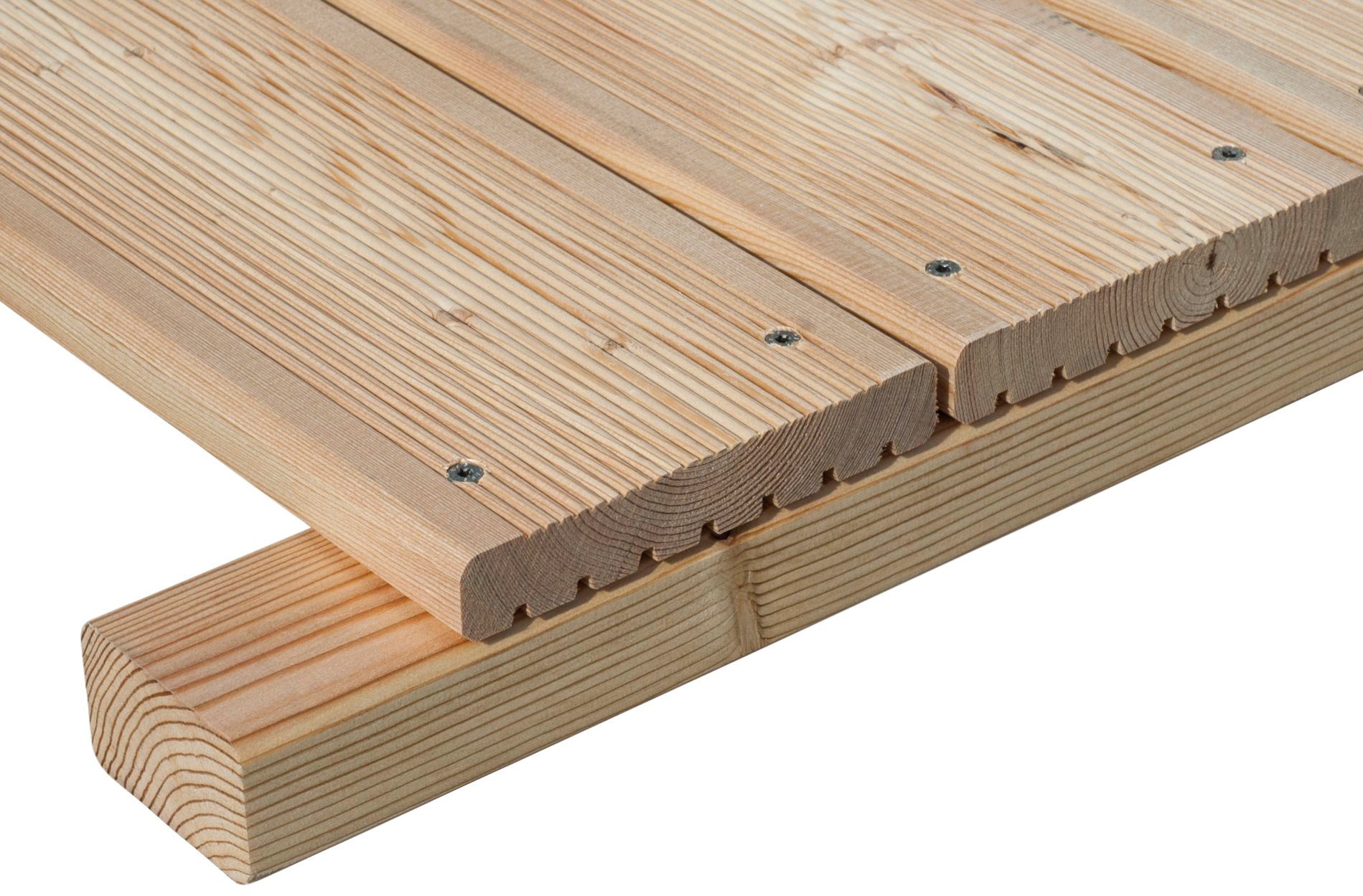 BM Massivholz Terrassendielen, 12 m², BxL: