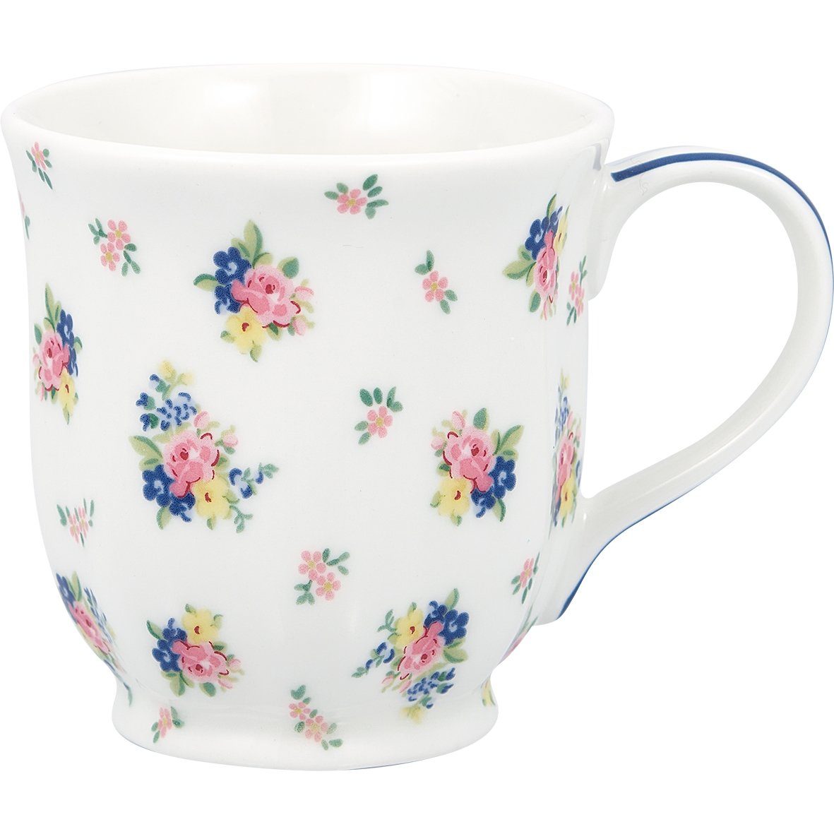 Greengate Becher Augusta Teebecher white 0,2 l,