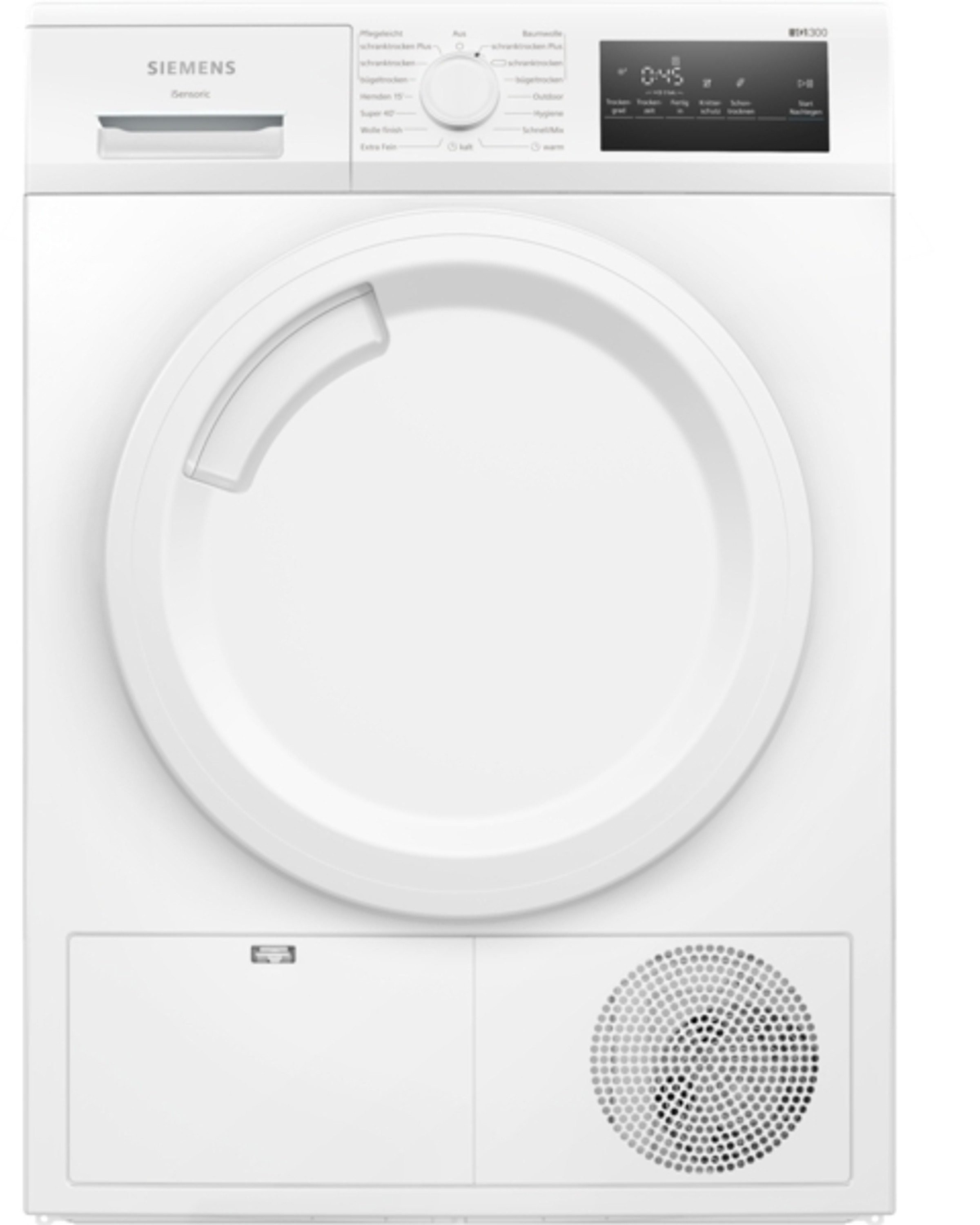 SIEMENS Kondenstrockner iQ300 WT43N203, 8 kg,
