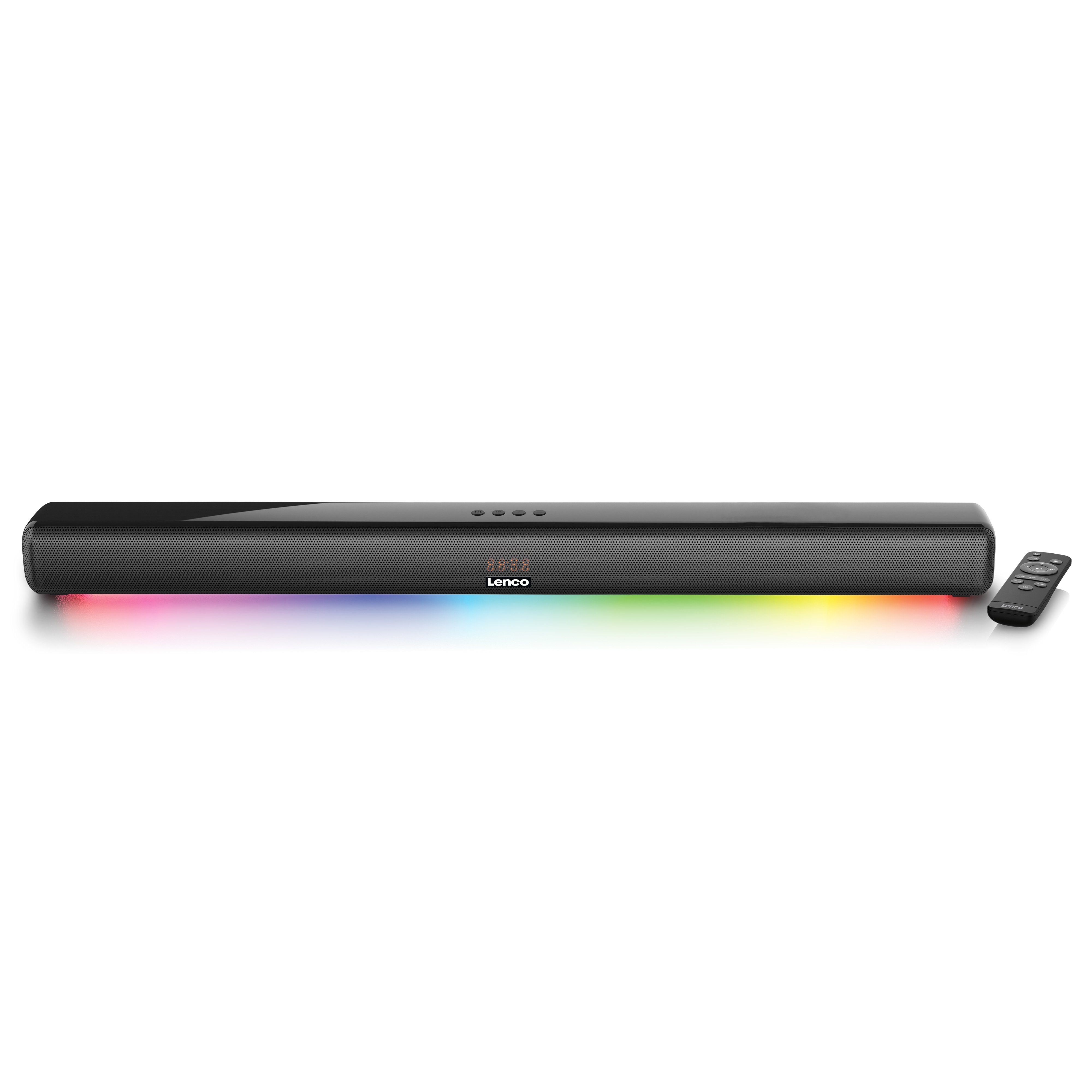 Lenco SB-042LEDBK Soundbar 2.0 (Bluetooth, 40