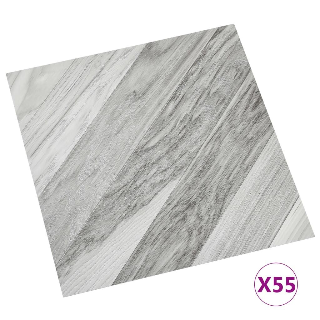 vidaXL Kunststoff-Fliesen, PVC-Fliesen Selbstklebend 55 Stk.