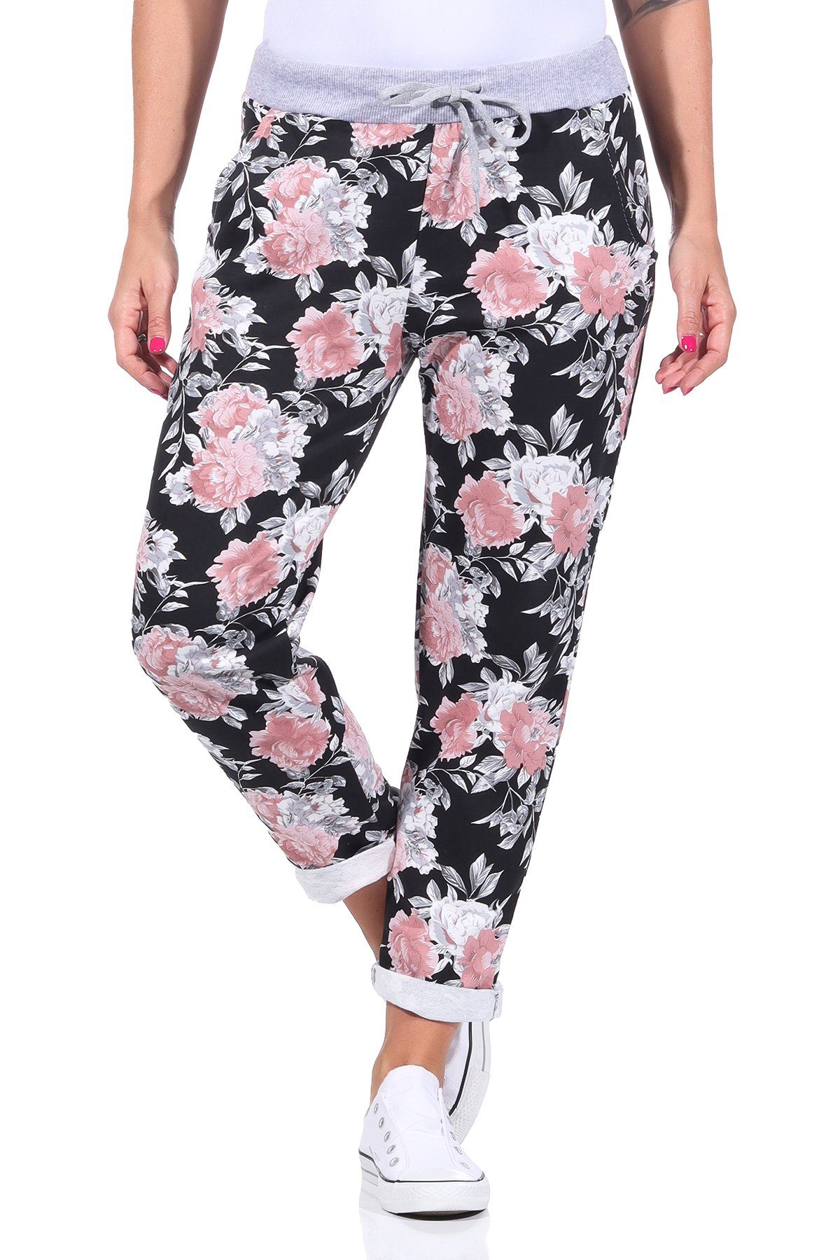 simaranda Jogginghose Damen Jogginghose 29 Schwarz