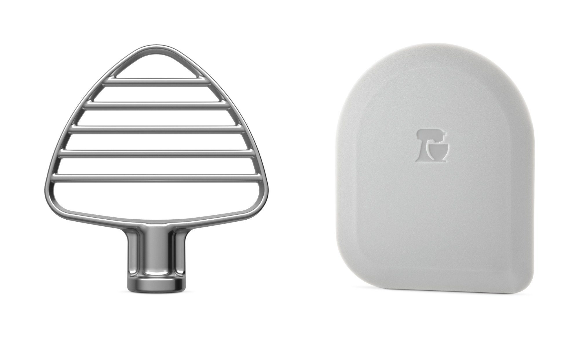 KitchenAid Flachrührer KitchenAid Feingebäck-Rührer Edelstahl 5KSMPB5SS