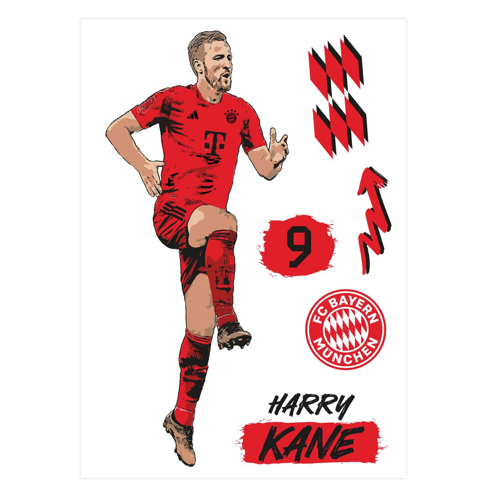 FC Bayern München Wandsticker FC Bayern