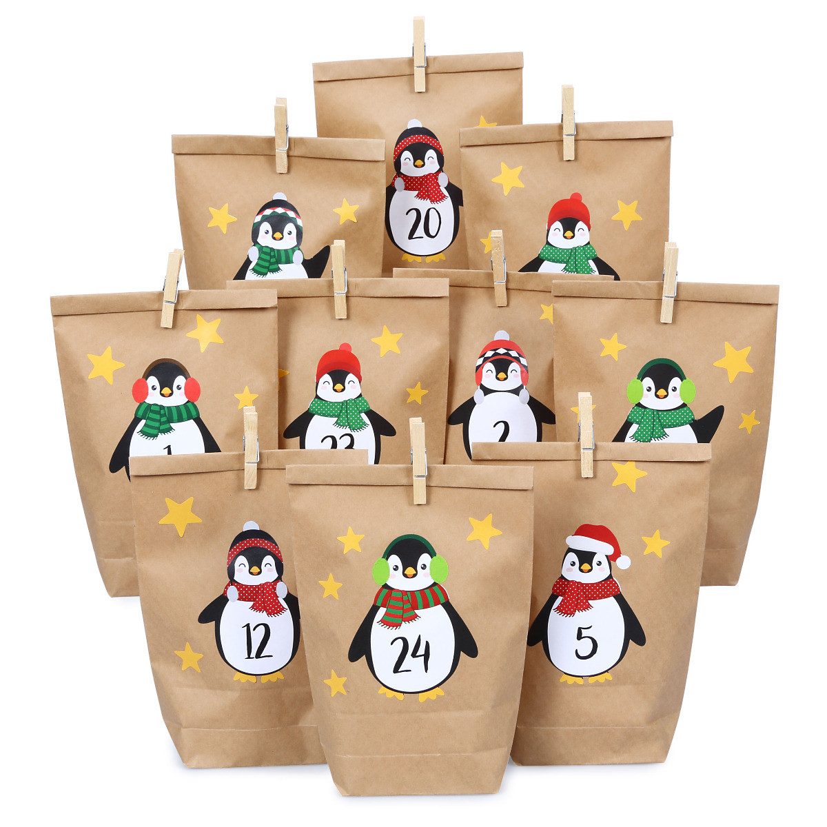 PAPIERDRACHEN DIY-Adventskalender DIY Adventskalender Weihnachten &