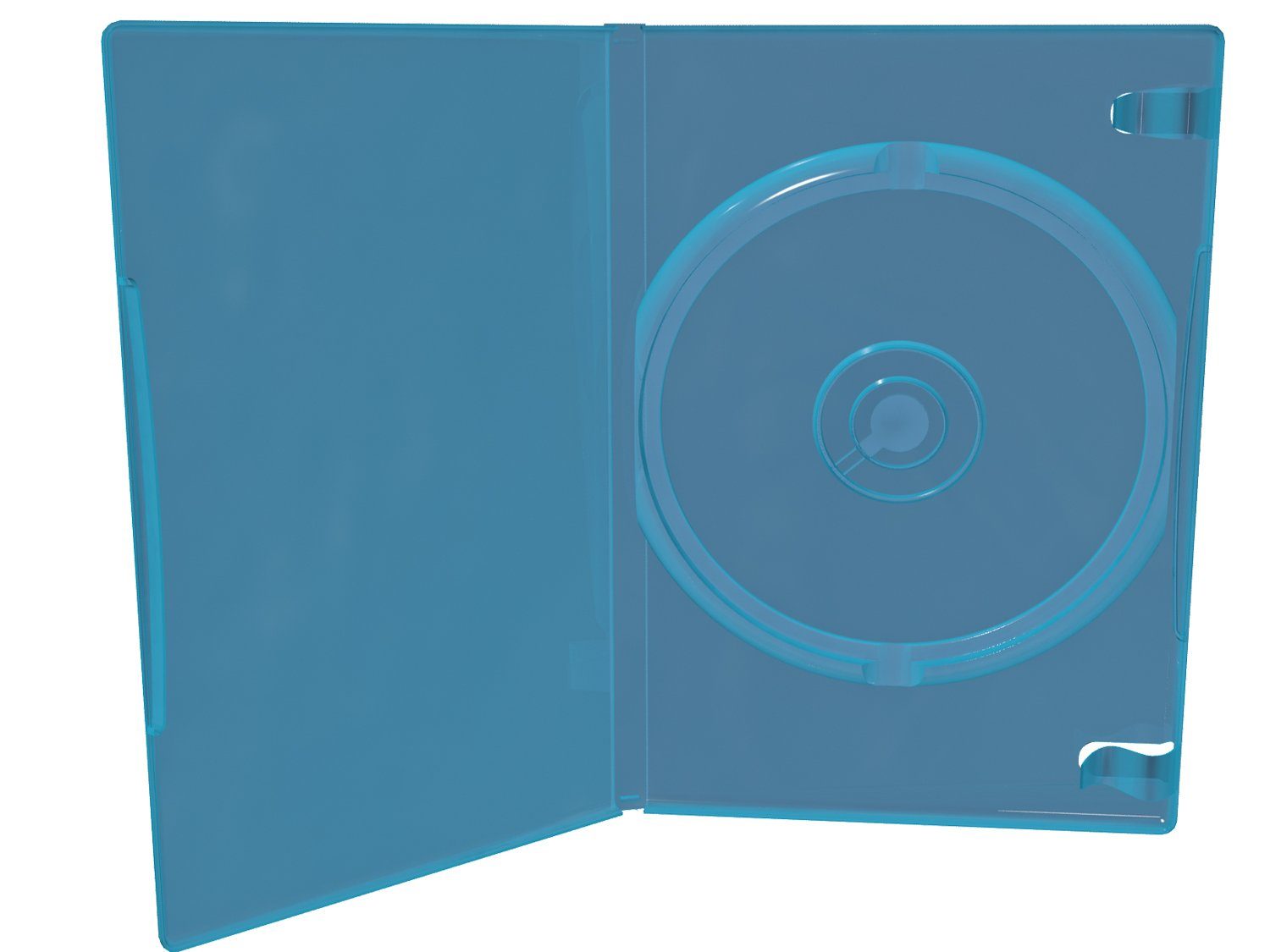 Mediarange DVD-Hülle 50 Bluray Hüllen Blu