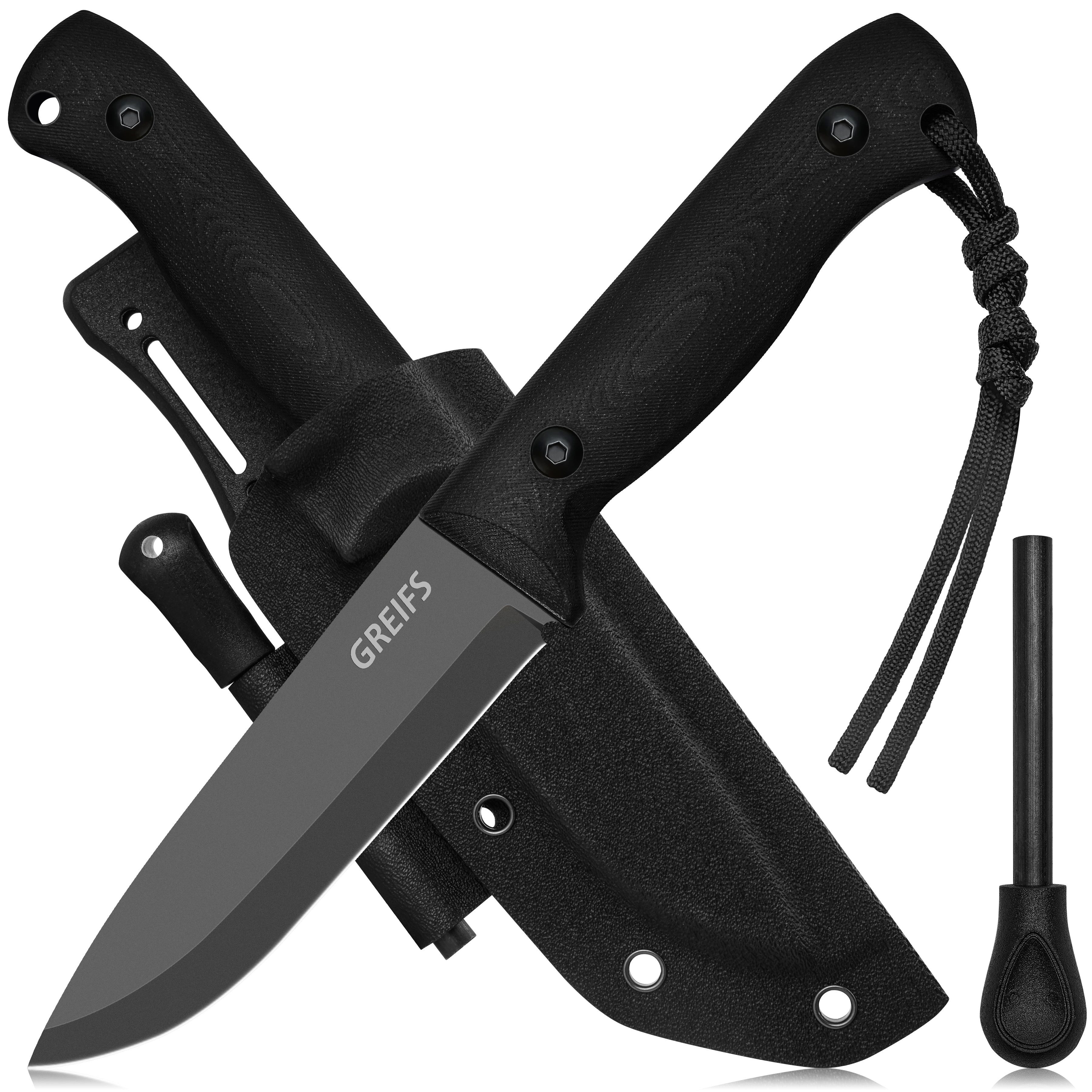 GREIFS Universalmesser BUSHMASTER Outdoor-Messer aus D2