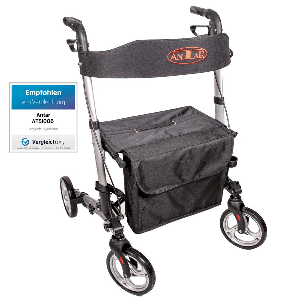 Antar Rollator Leichtgewicht Aluminium Faltbarer Reise