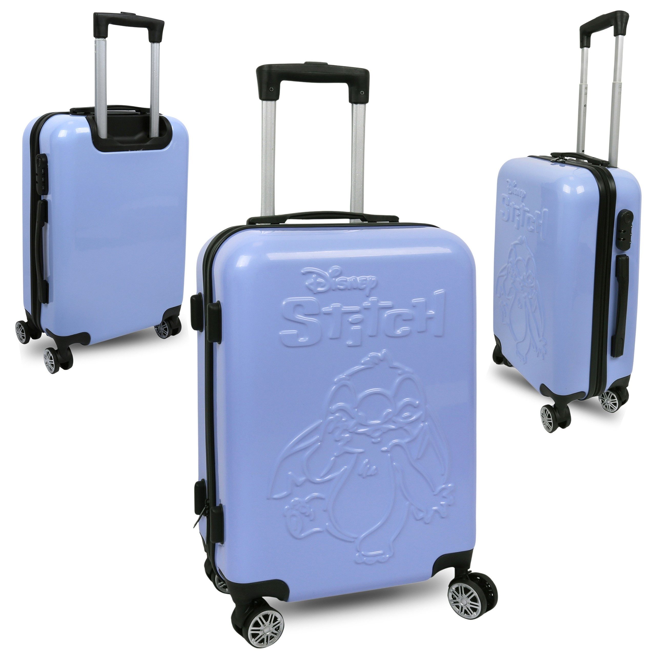 Sarcia.eu Hartschalen-Trolley DISNEY Stitch Hartschalenkoffer, Trolley-Koffer,