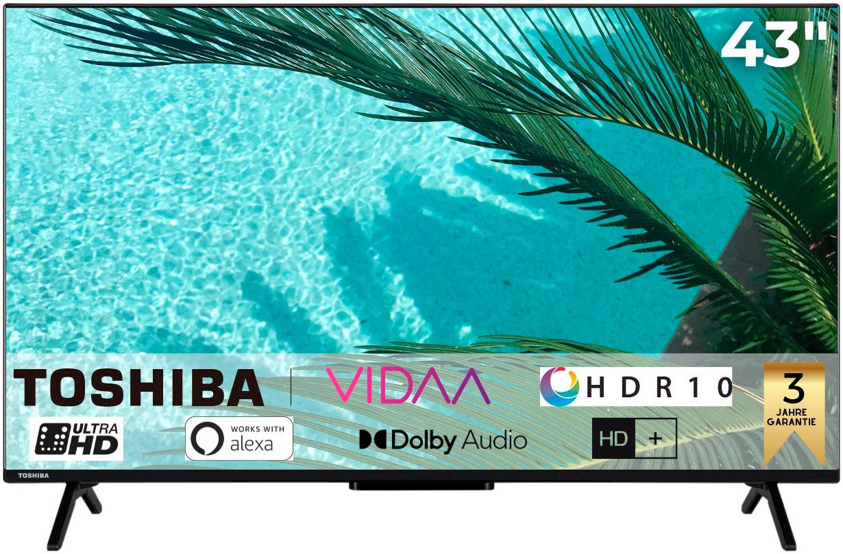 Toshiba 43UV2463DA DLED-Fernseher (108 cm/43 Zoll,
