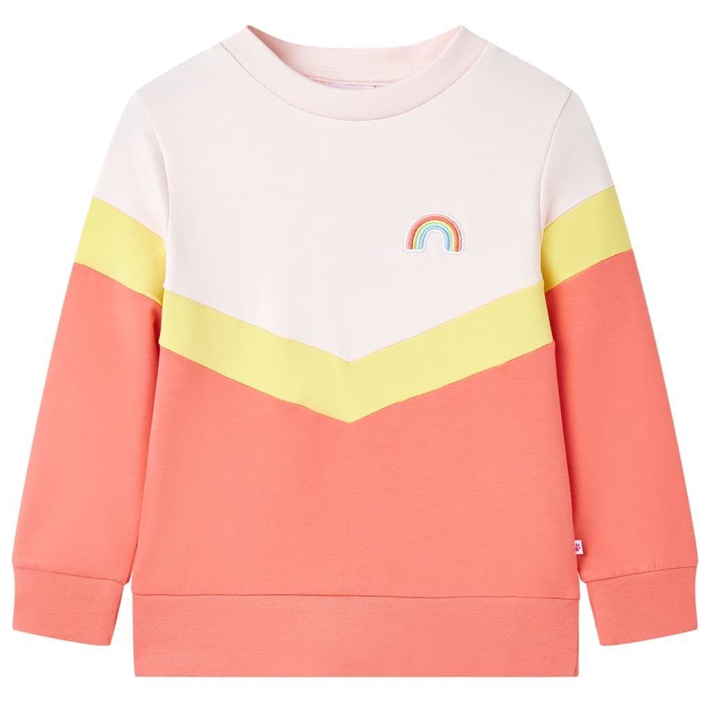 vidaXL Sweatshirt Kinder-Sweatshirt Zartrosa 116