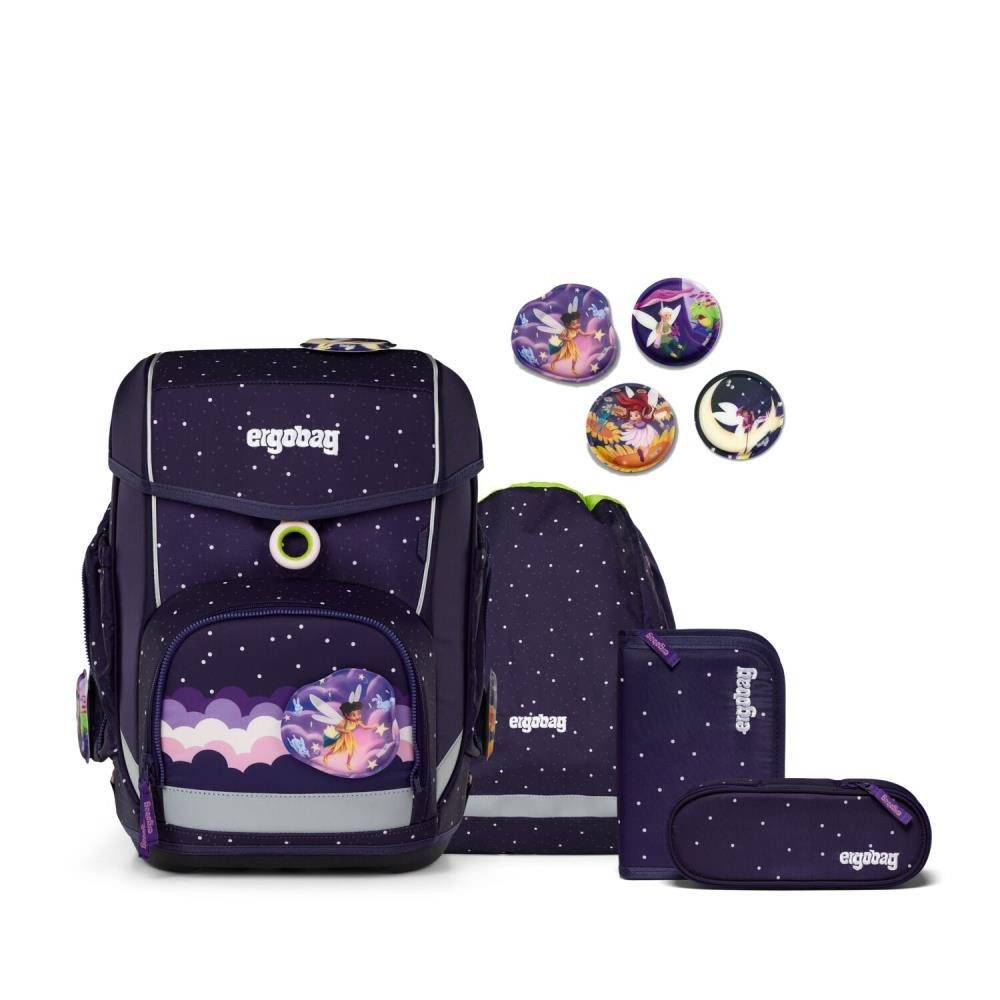 ergobag Schulranzen Cubo (5tlg., inkl. Sportbeutel,