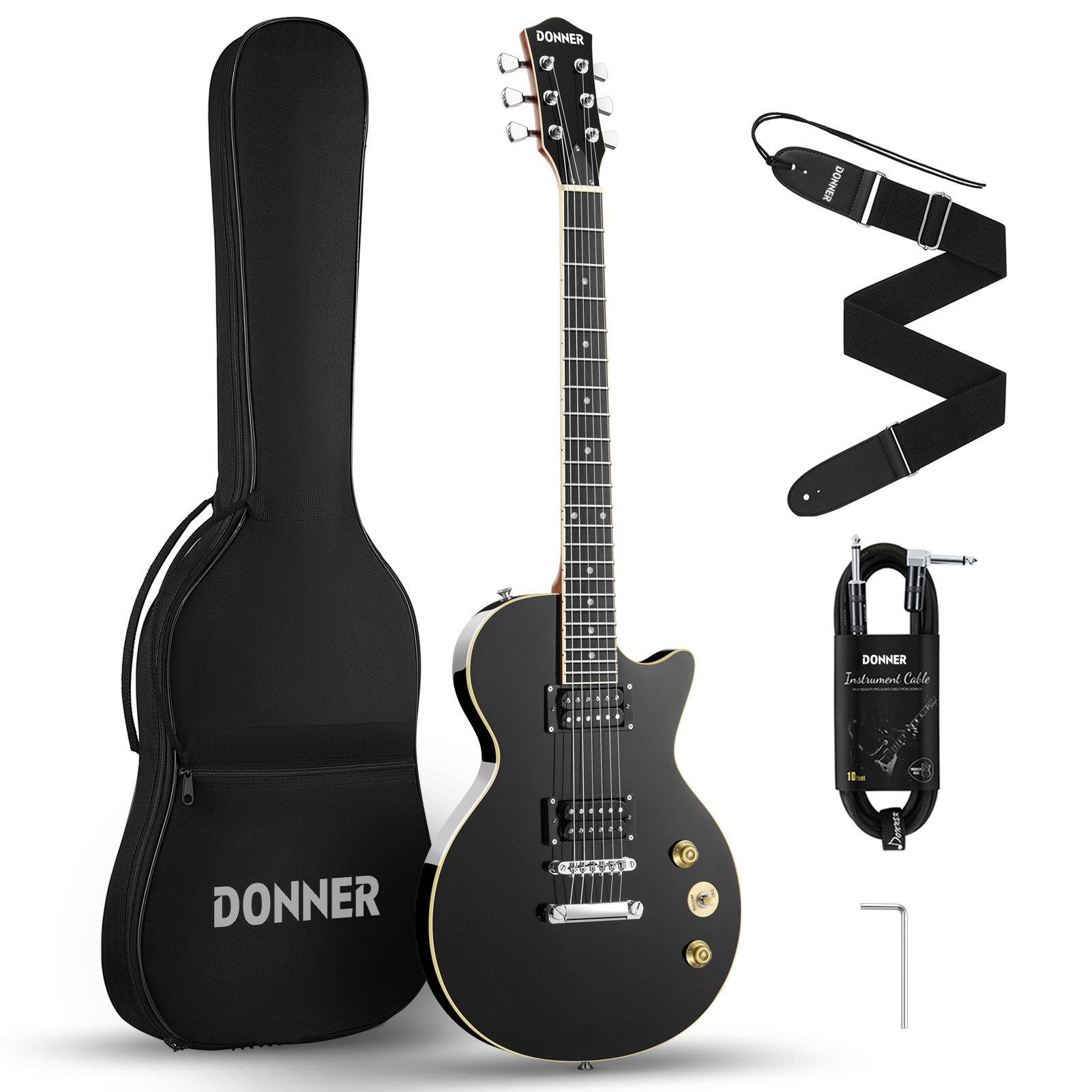 Donner E-Gitarre E-Gitarre Set E Gitarren