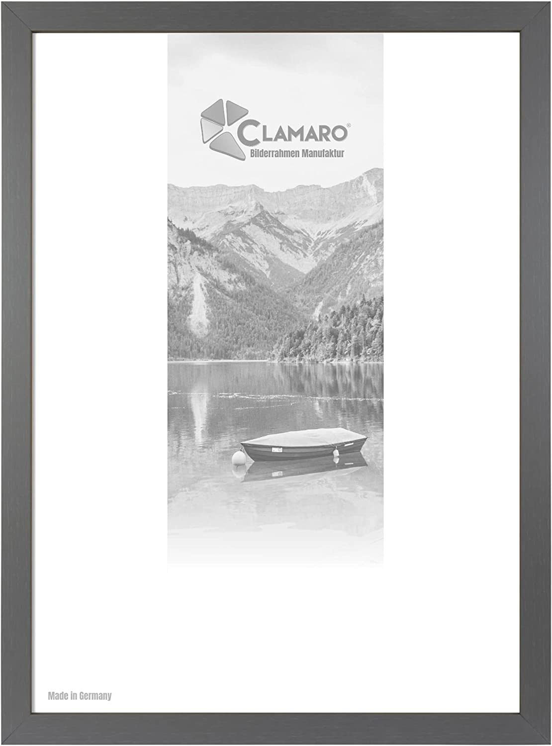 Clamaro Rahmen, Bilderrahmen Stahlgrau CLAMARO Collage