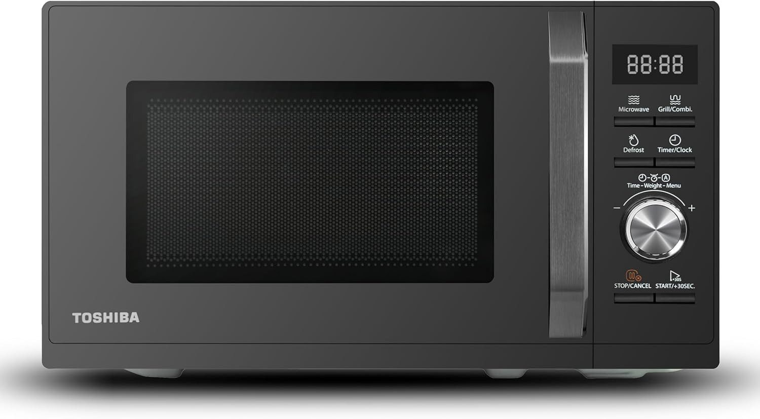 Toshiba Mikrowelle MW3-AG20PE(BK), Grill, Mikrowelle, 20