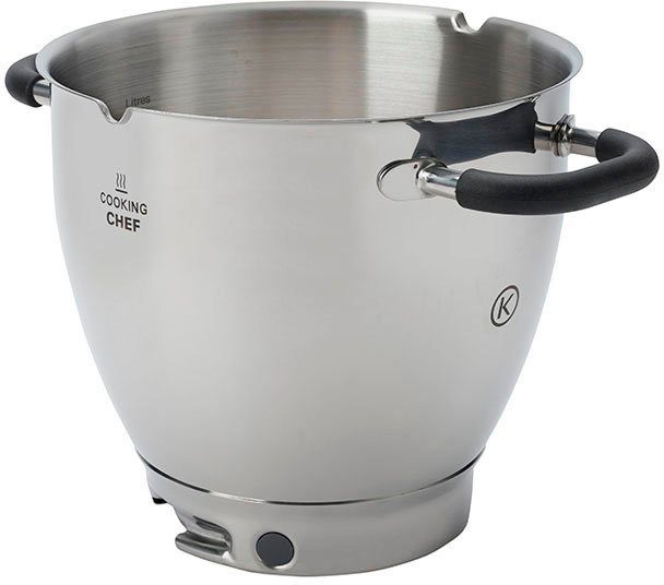 KENWOOD Küchenmaschinenschüssel Cooking Chef Induktions-Rührschüssel KAT911SS,