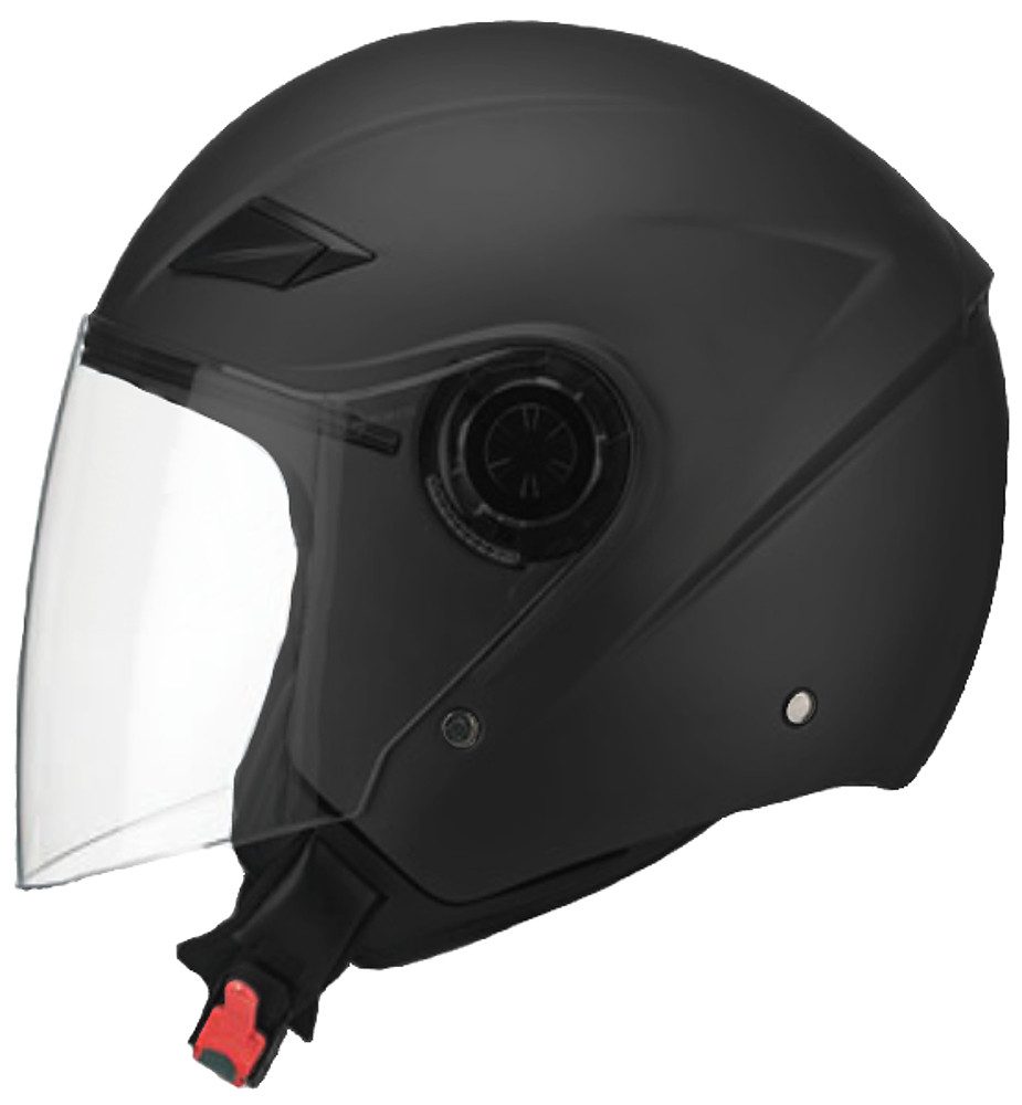 RALLOX Helmets Motorradhelm Jethelm 702 matt