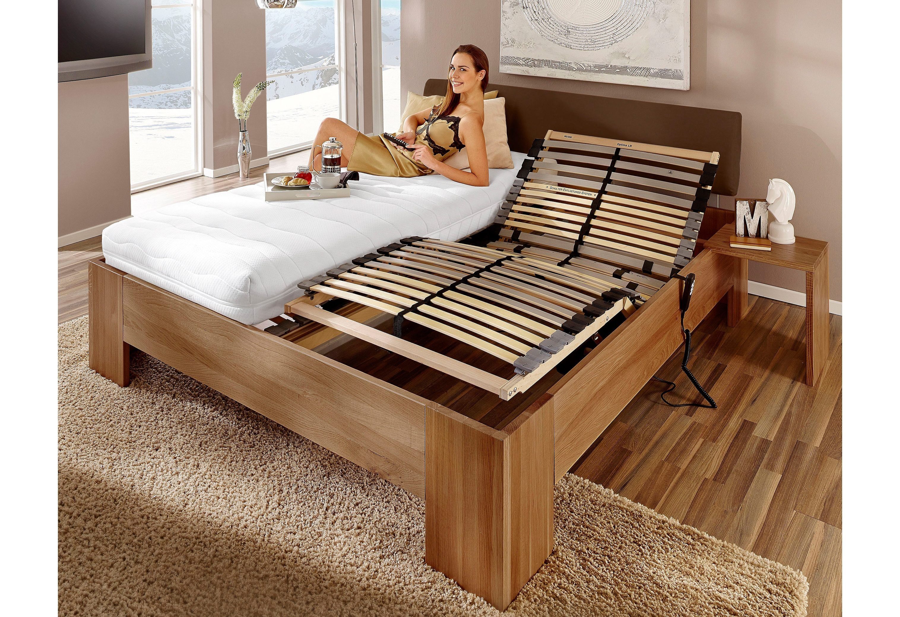 Lattenrost mit Motor Optima LR Motor,