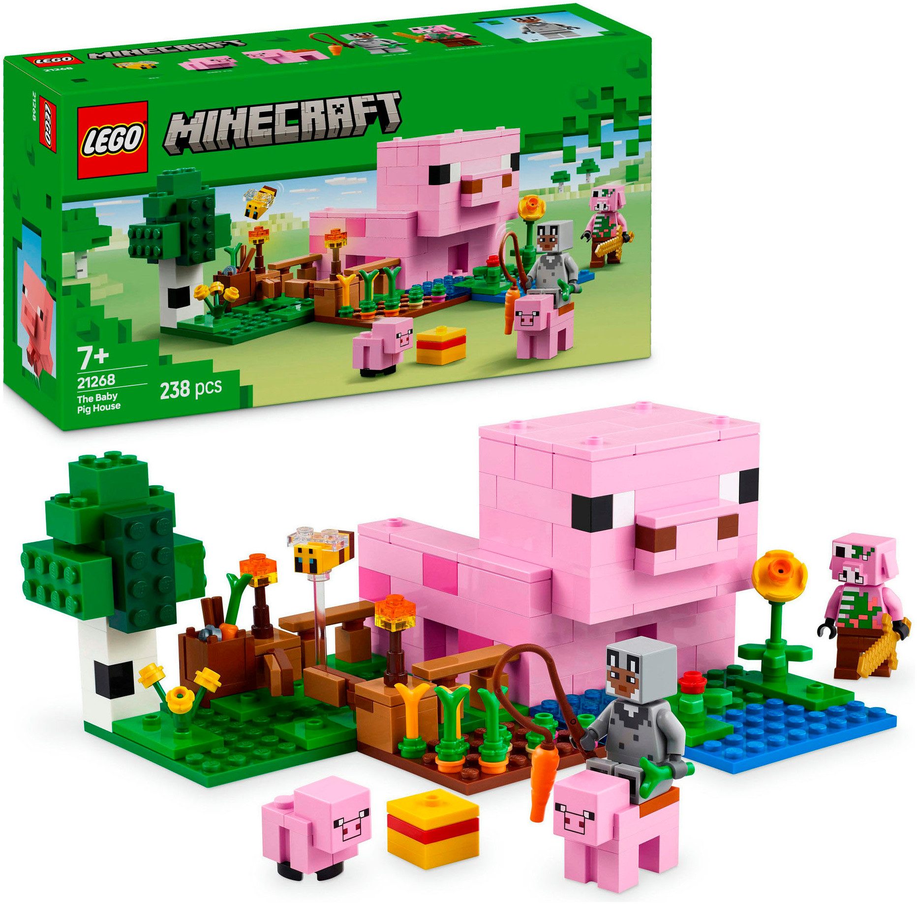 LEGO® Das Babyschwein-Haus (21268), LEGO Minecraft