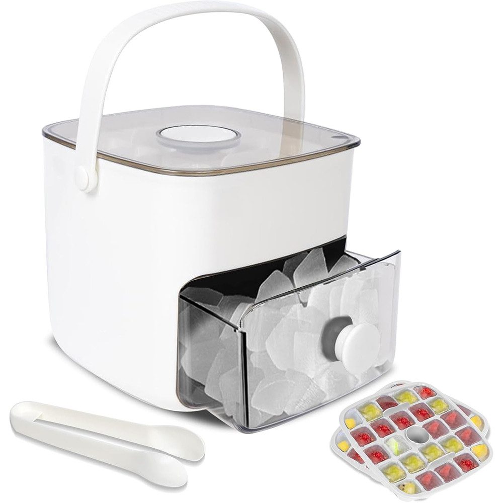 Coonoor Eiswürfelform Eiswürfelmaschine Mit Presstyp,48 Gitter