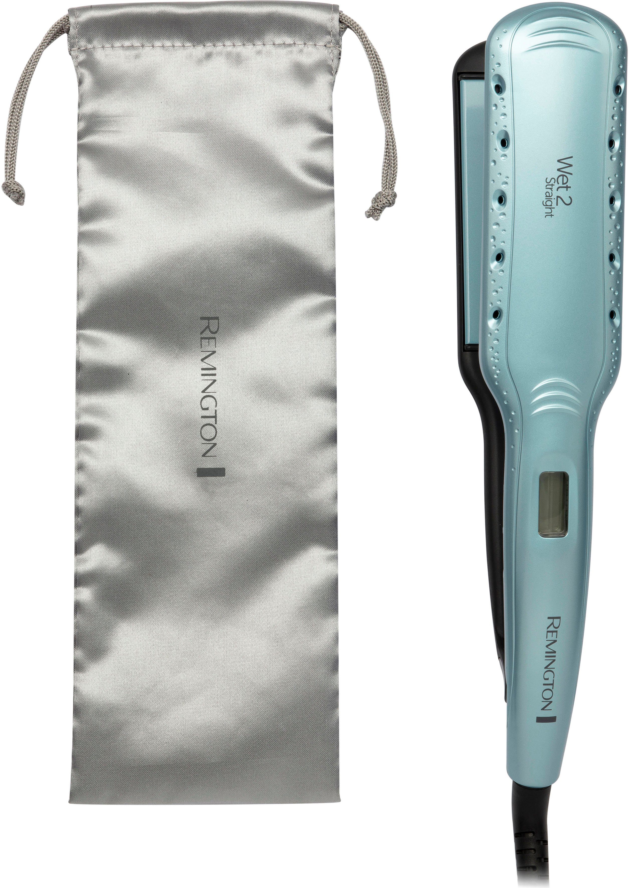 Remington Glätteisen Wet2Straight, S7350, breiter Haarglätter