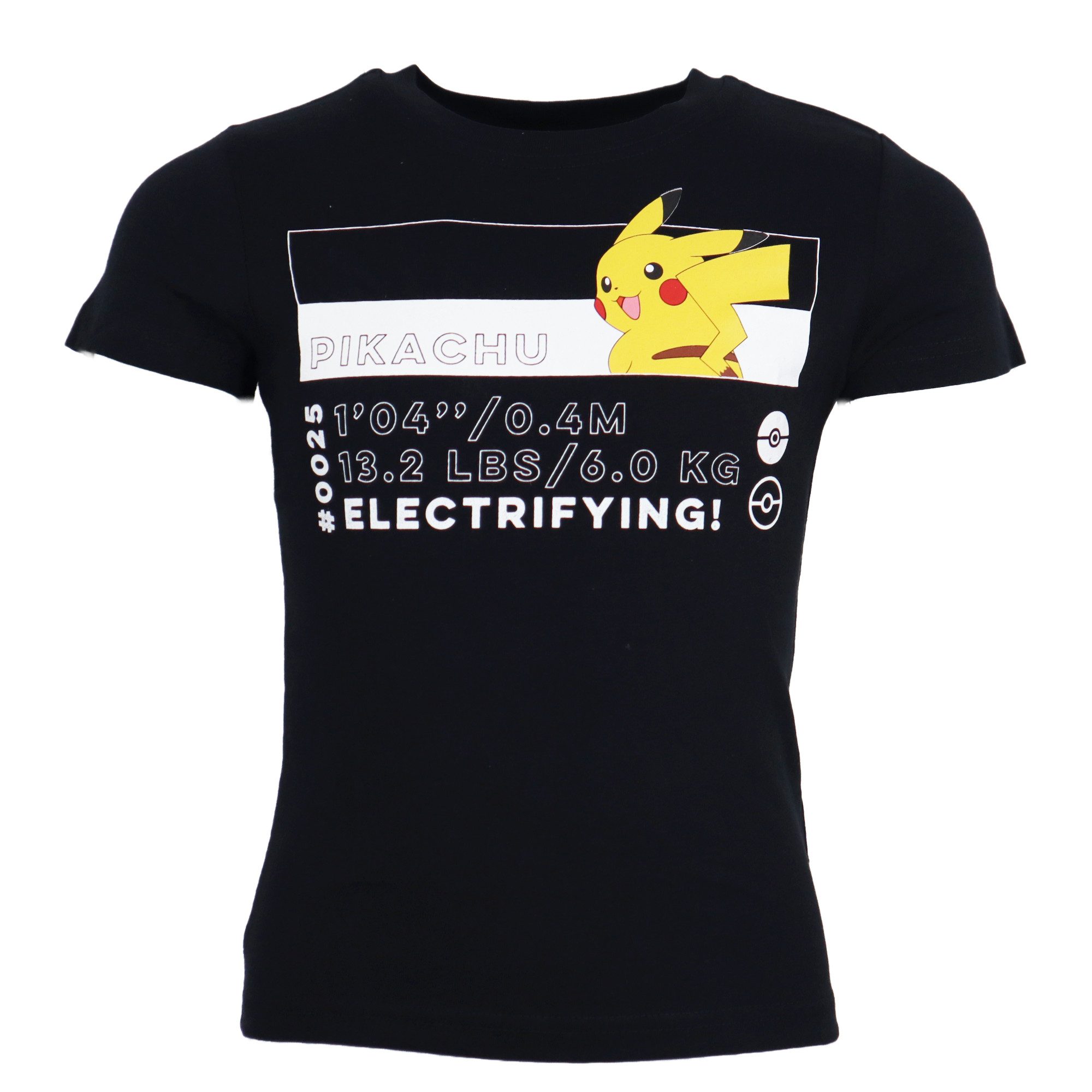 POKÉMON Print-Shirt Pokémon Pikachu Jungen T-Shirt