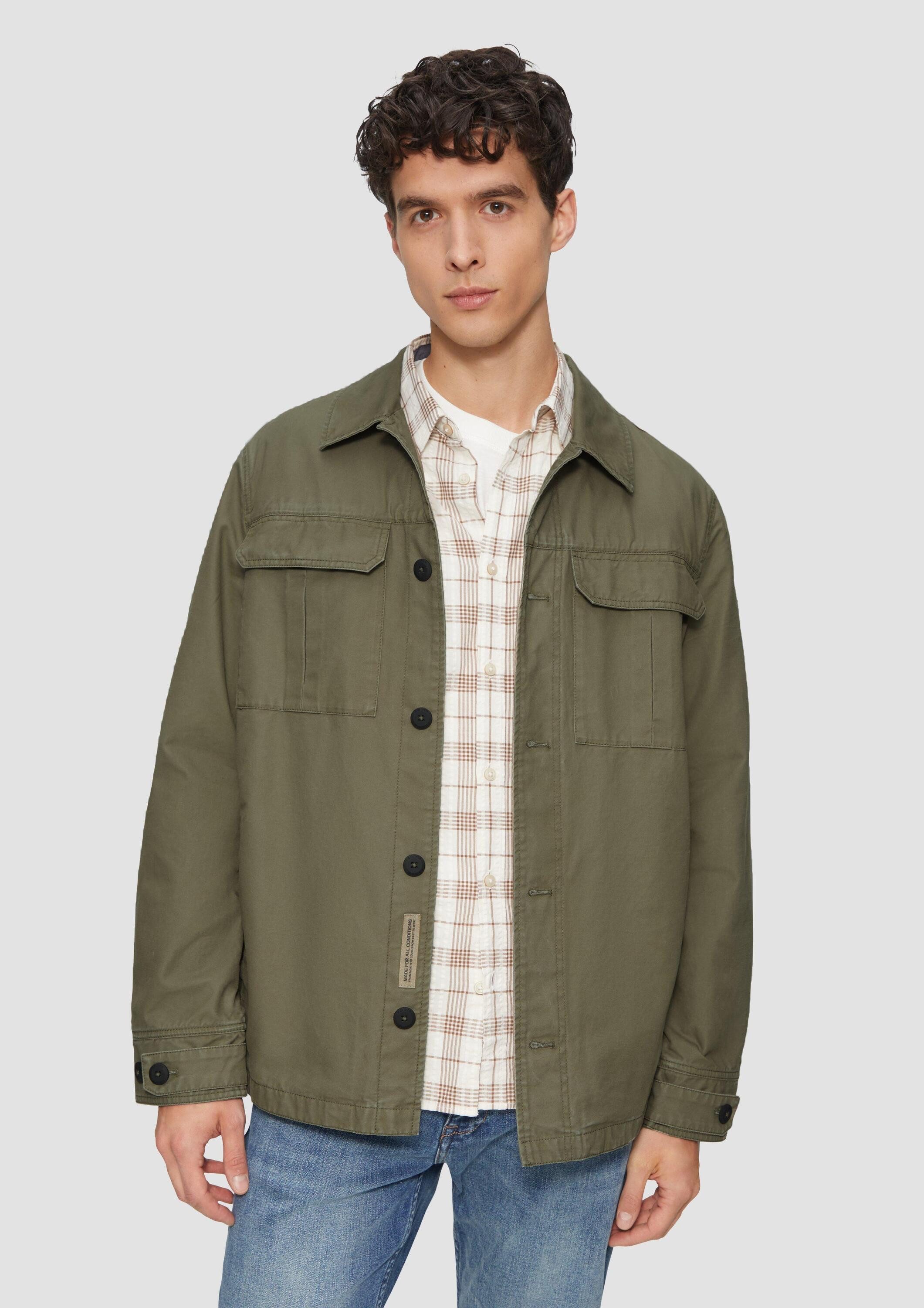 s.Oliver Funktionsjacke Outdoor-Jacke Leichte Jacke im