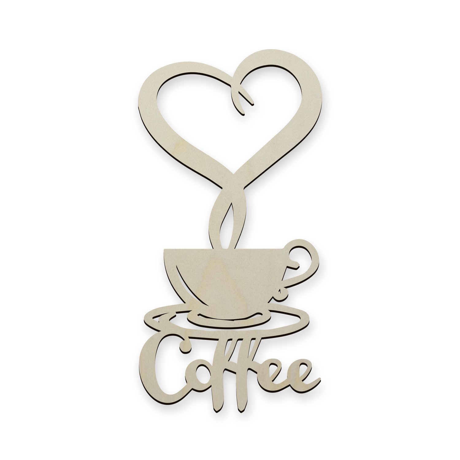 Namofactur 3D-Wandtattoo Kaffee Deko Geschenke -