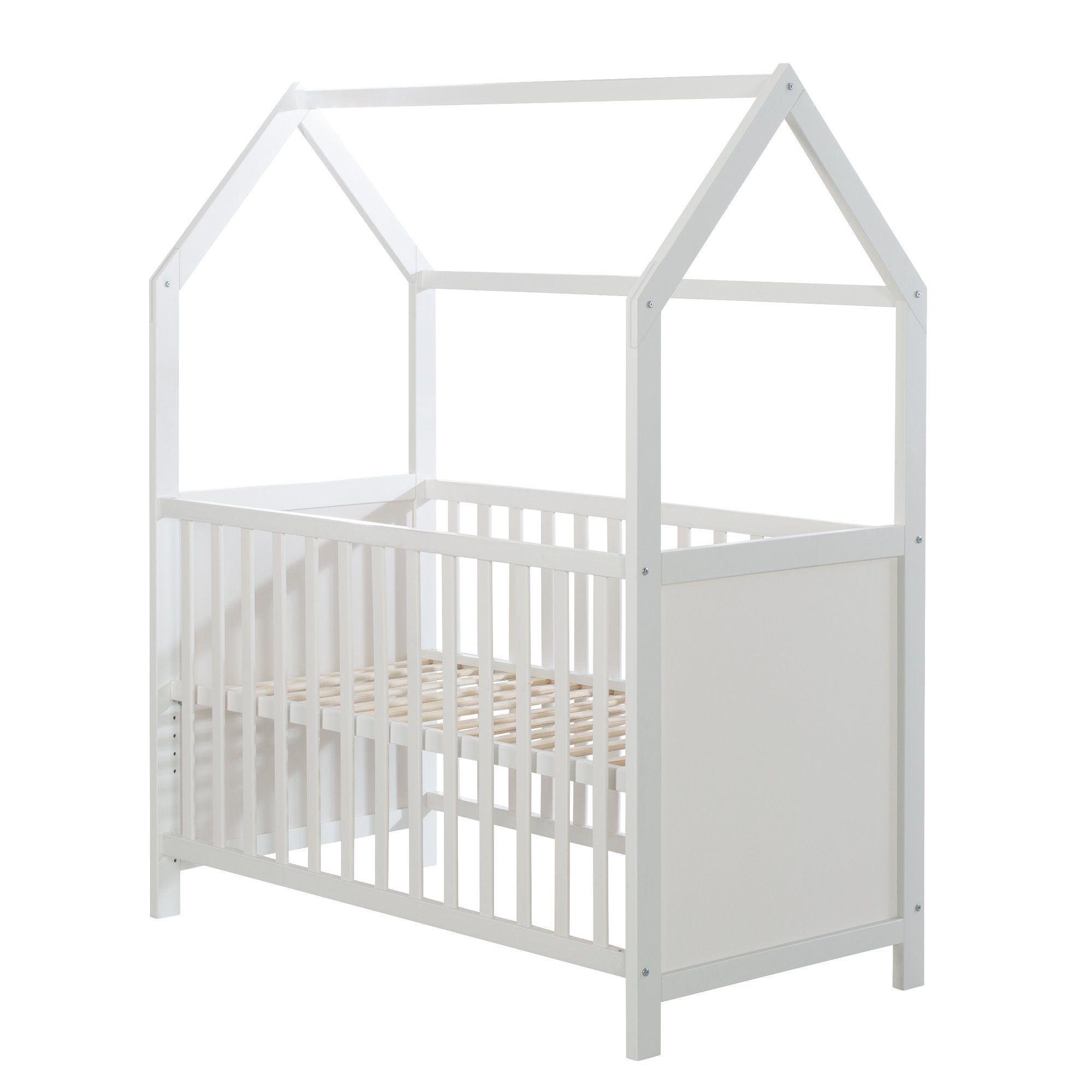roba® Babybett Hausbett, Babybett & Beistellbett,