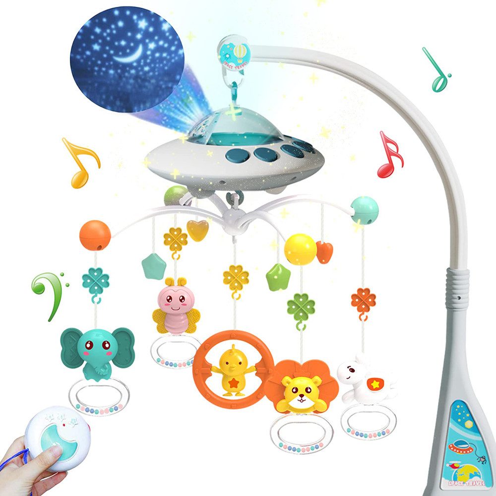 CLTYQ Mobile Baby Mobile Babybett mit