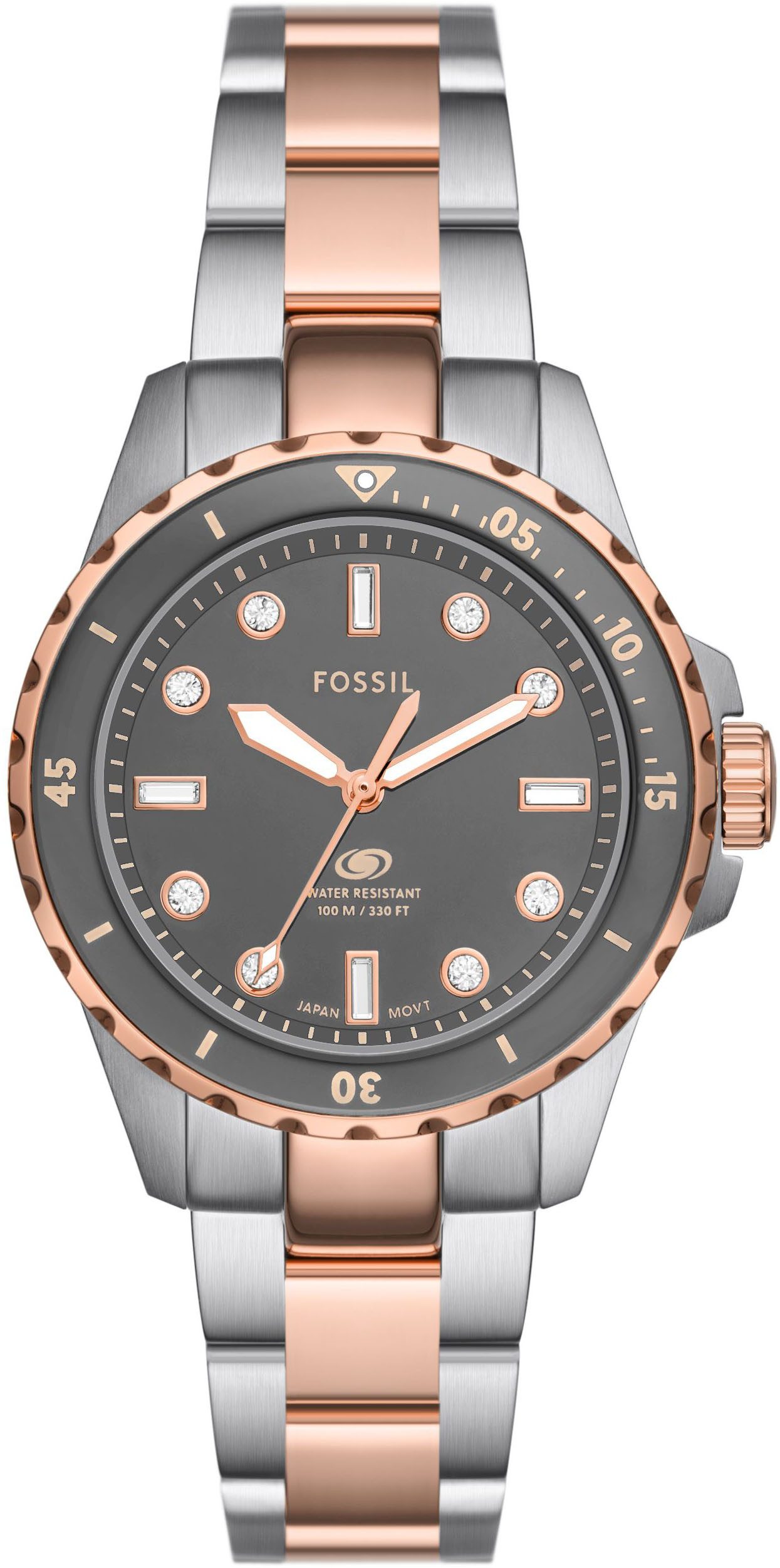 Fossil Quarzuhr FOSSIL BLUE DIVE LADIES