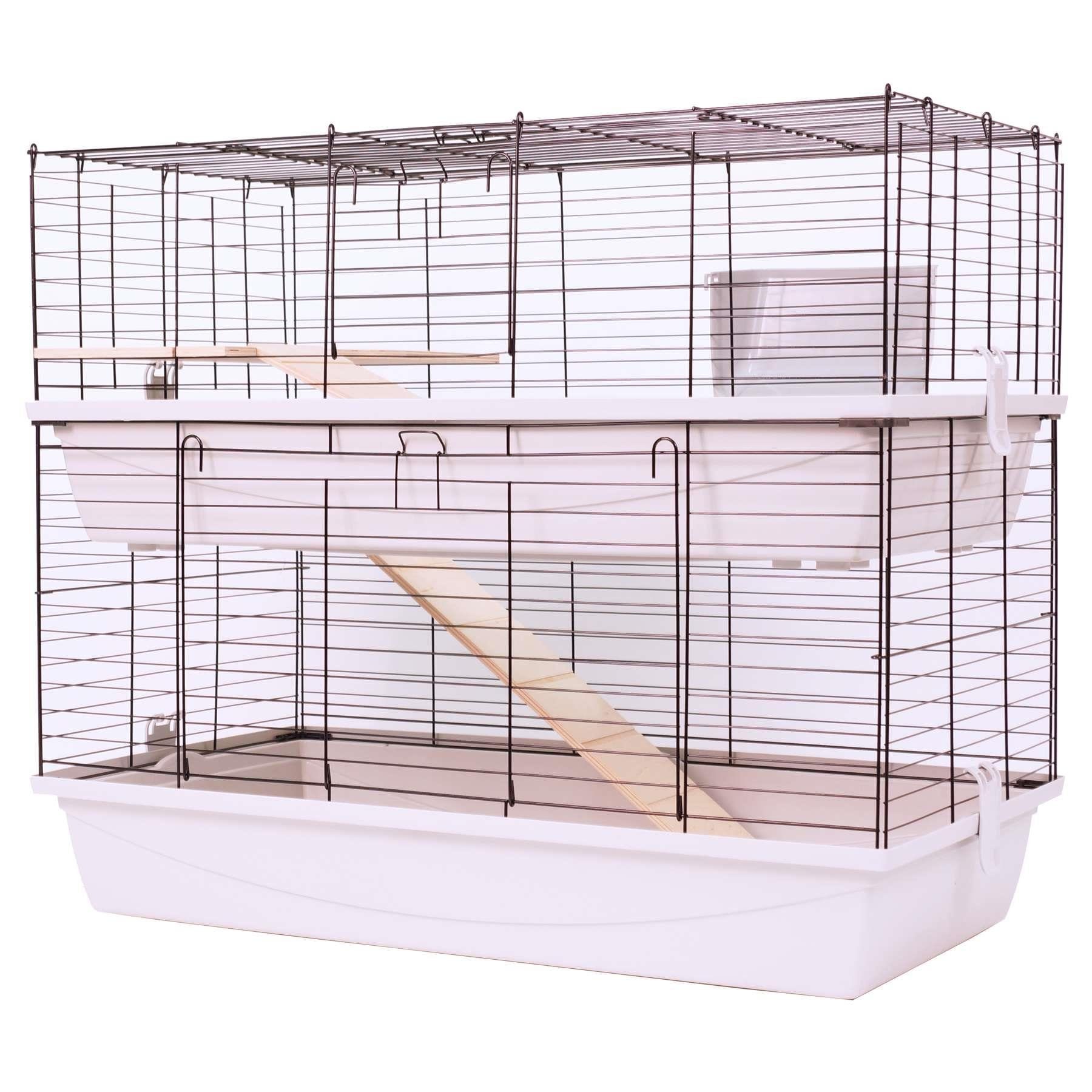 PETGARD Kleintierkäfig Kaninchenkäfig Meerschweinchenkäfig GRENADA 2