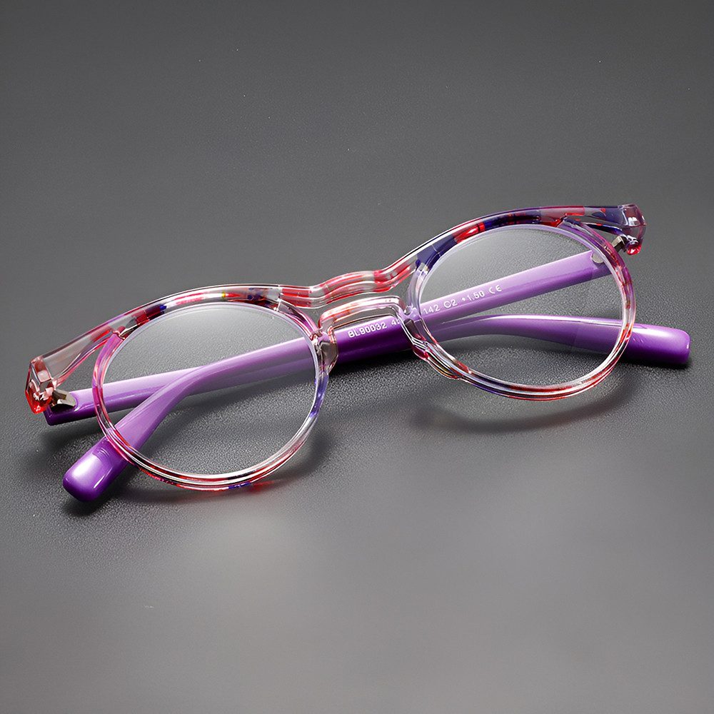 PACIEA Lesebrille Damen Herren Rundrahmen Anti
