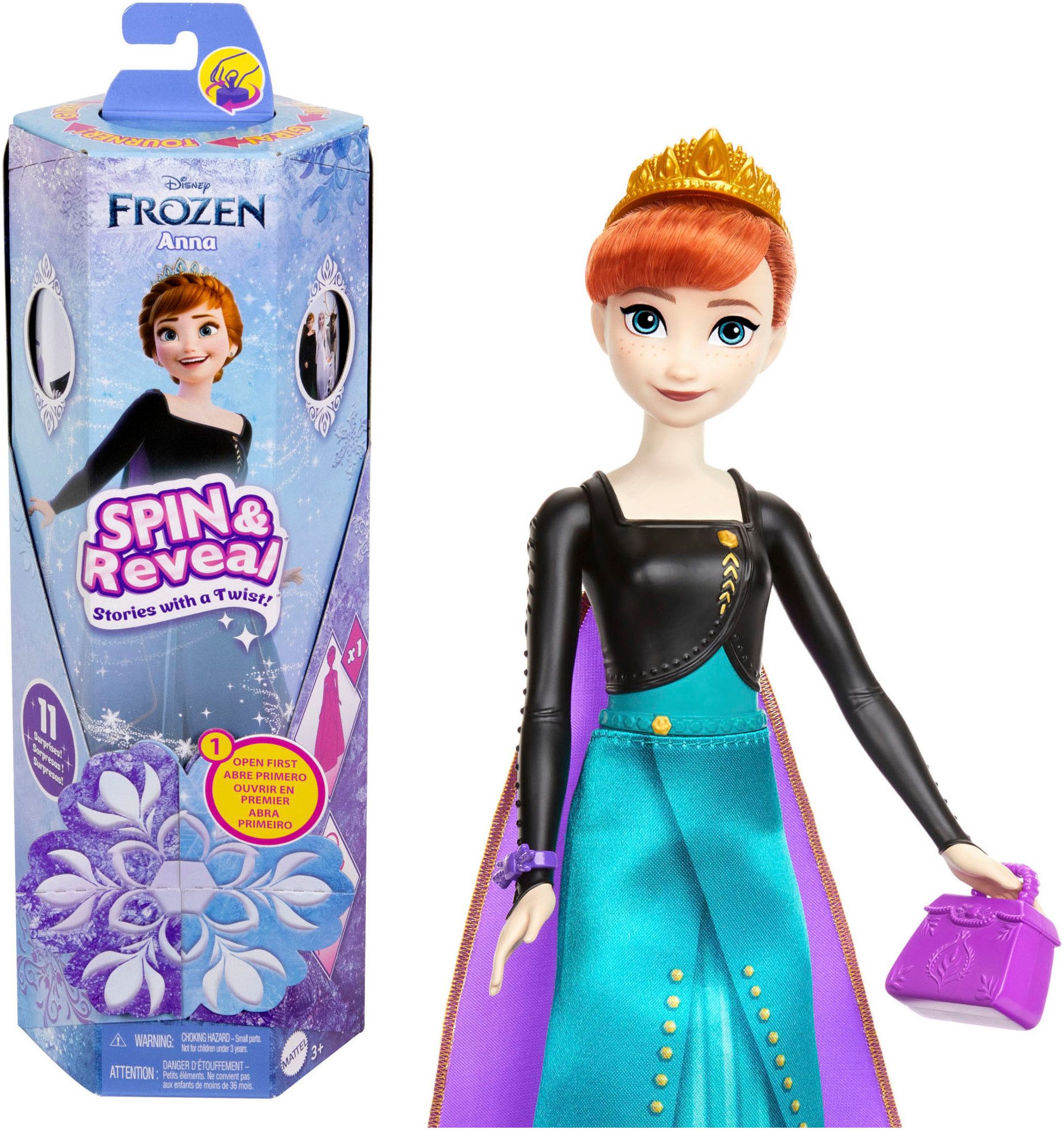 Mattel® Anziehpuppe Disney Die Eiskönigin Spin