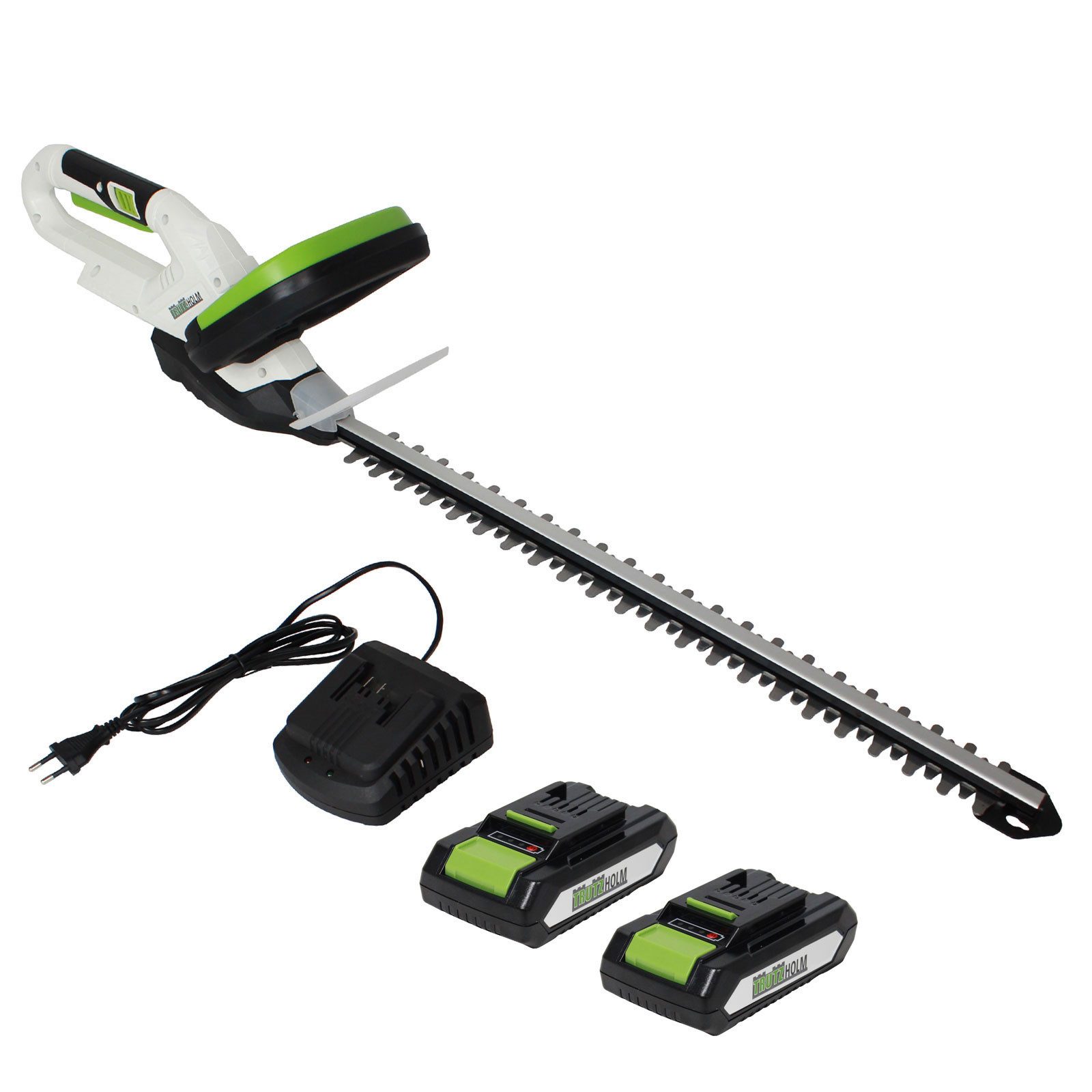 TRUTZHOLM Akku-Heckenschere 20V/2.0Ah mit 2 Akkus