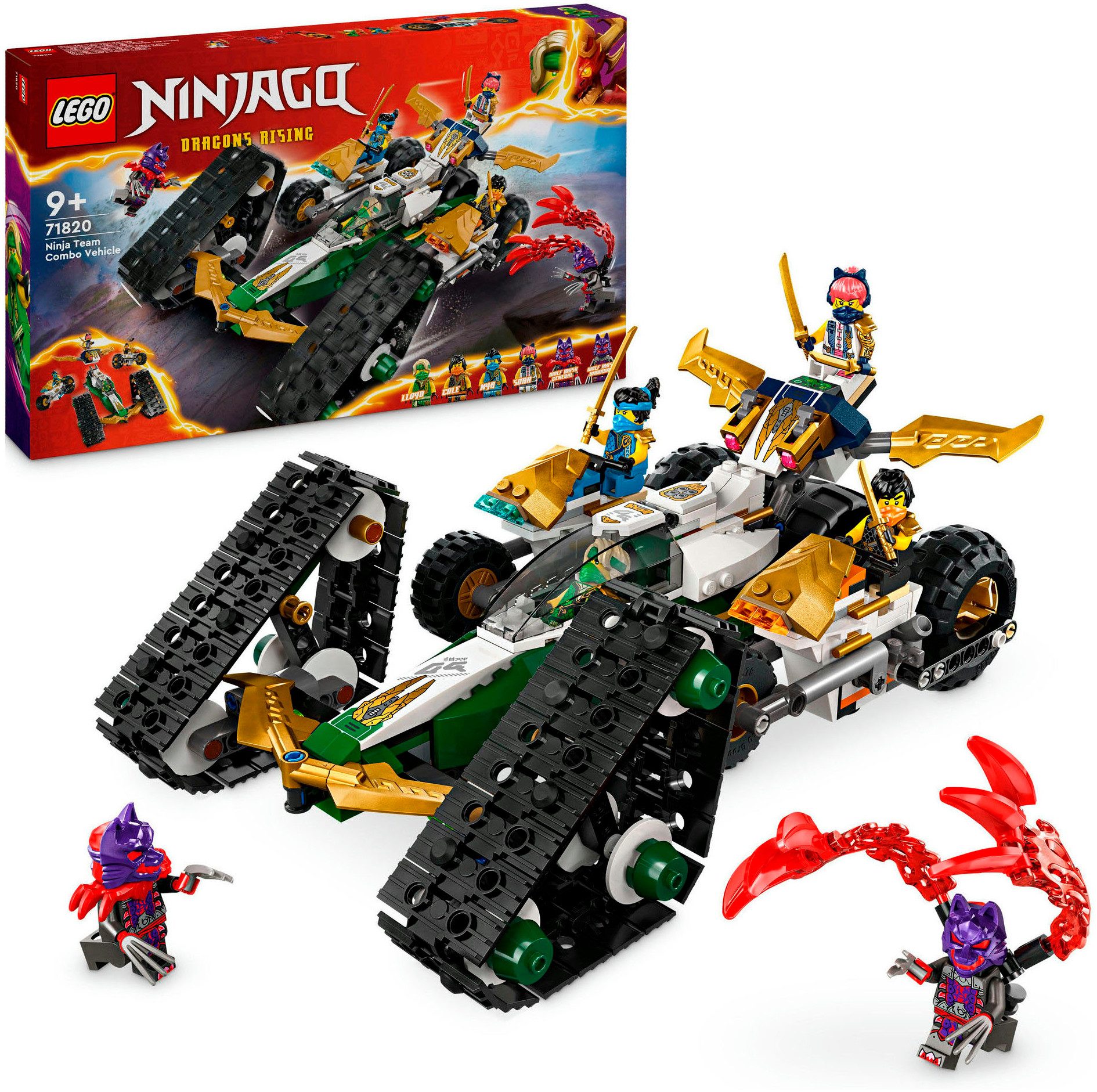 LEGO® Kombi-Raupe des Ninja-Teams (71820), LEGO