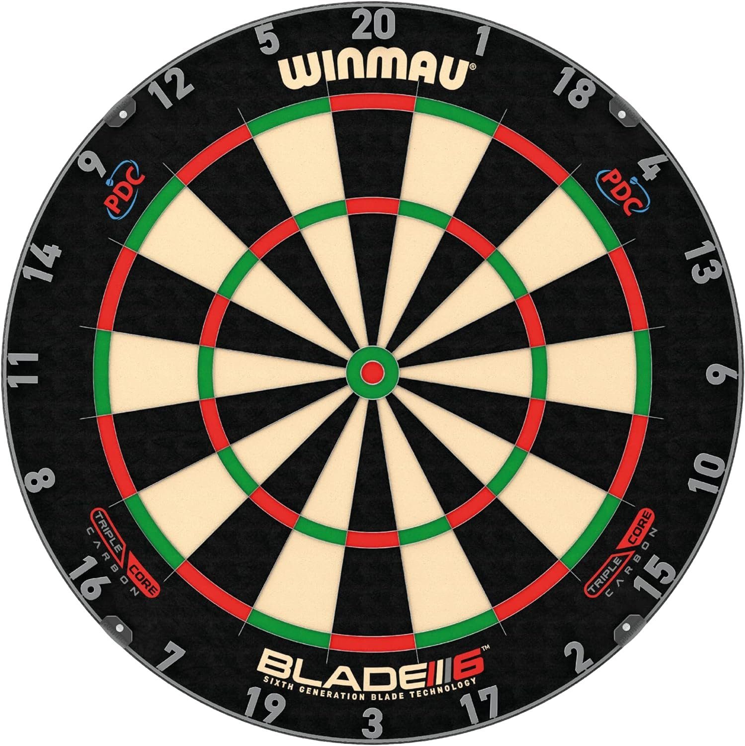 Winmau Dartscheibe Blade 6 Triple Core