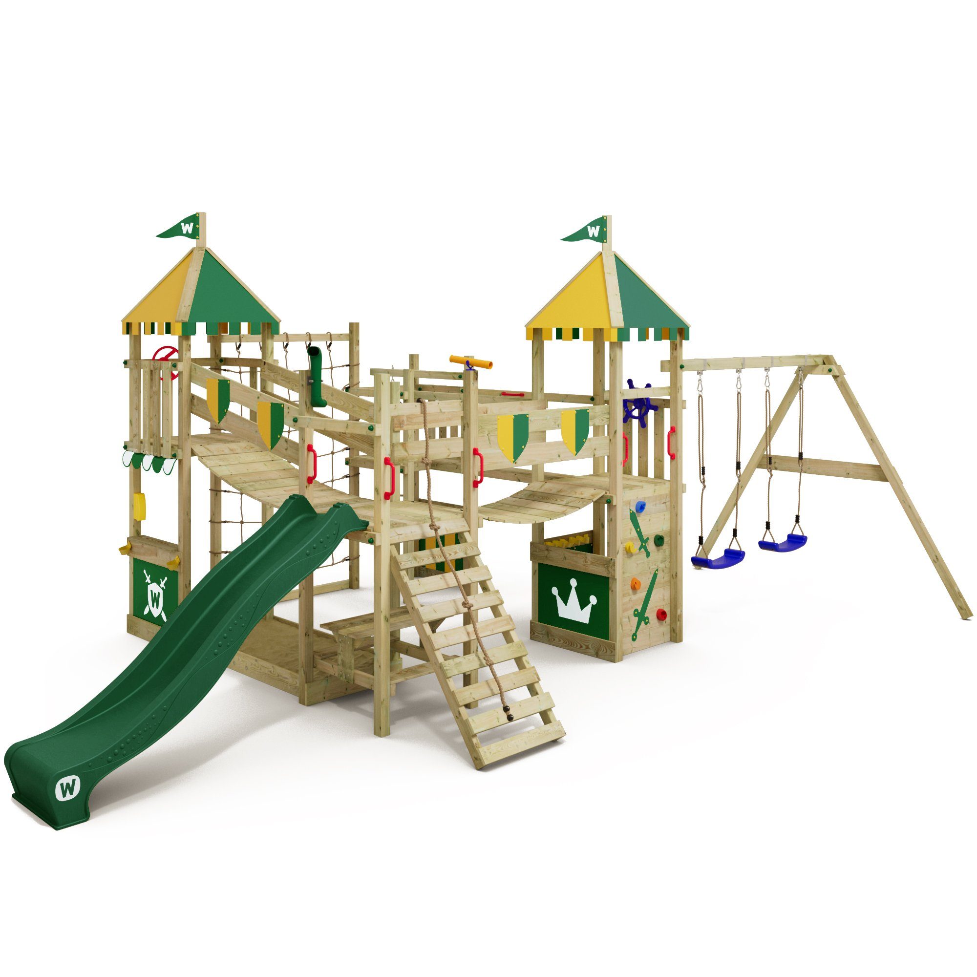Wickey Spielturm Smart Queen – Abenteuer-Burg