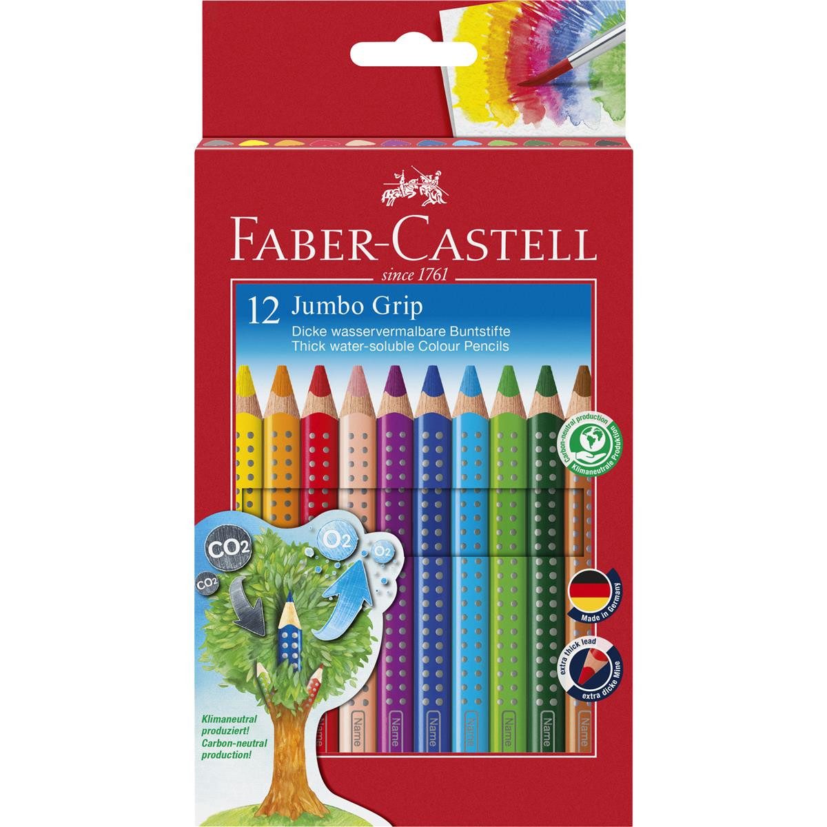 Faber-Castell Buntstift Faber-Castell Jumbo Buntstift -