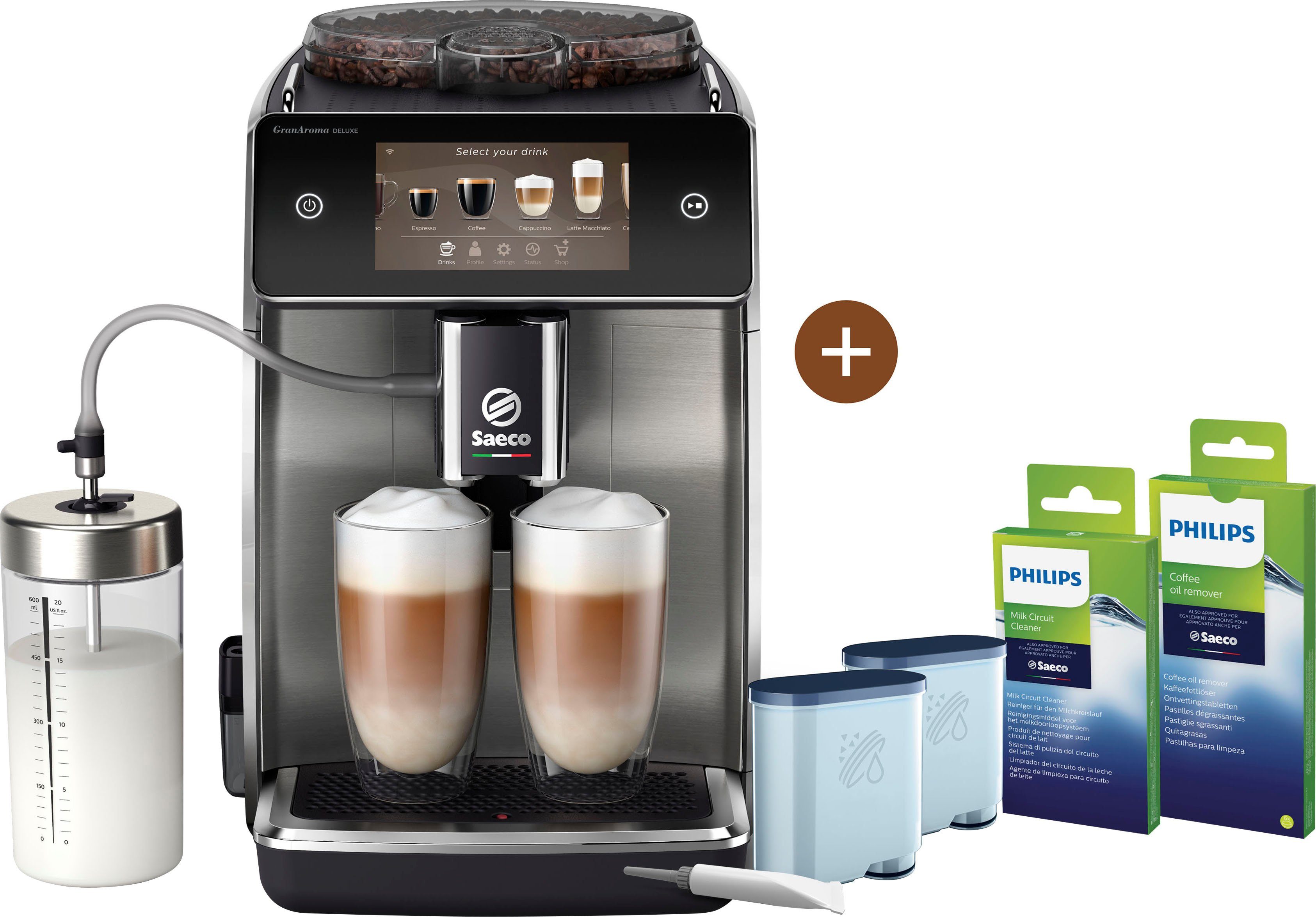 Saeco Kaffeevollautomat Saeco GranAroma Deluxe SM6685/00,