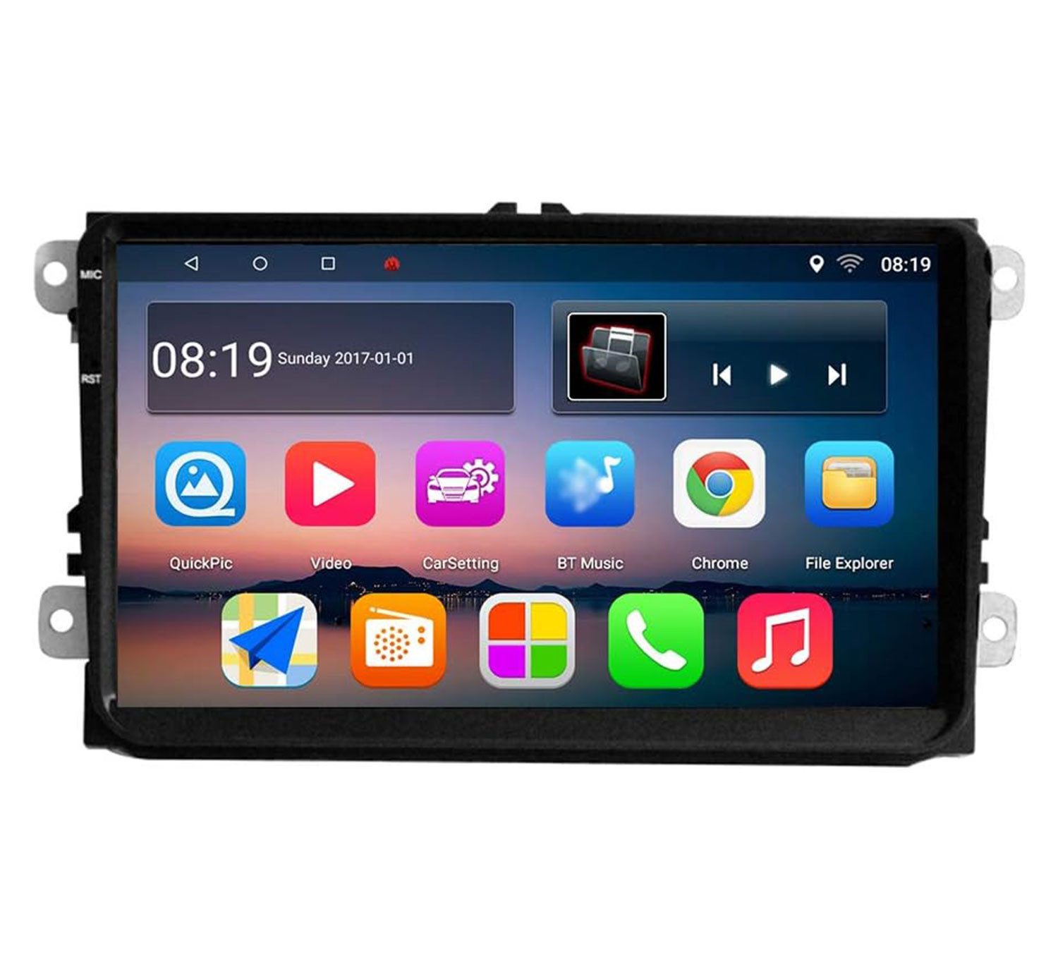 Daskoo Autoradio mit GPS Navi Android