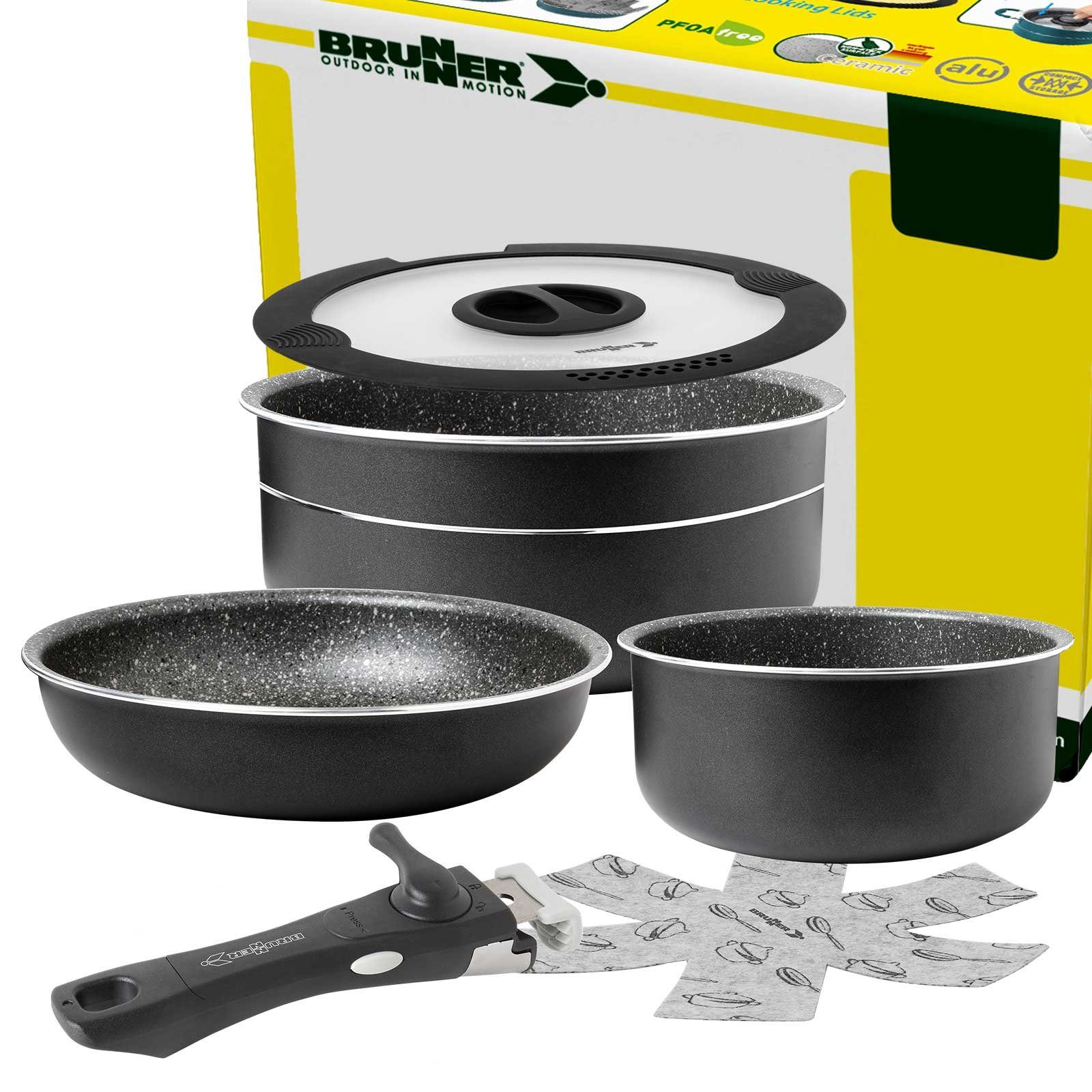 BRUNNER Topf-Set BRUNNER Camping Topfset PIRATE