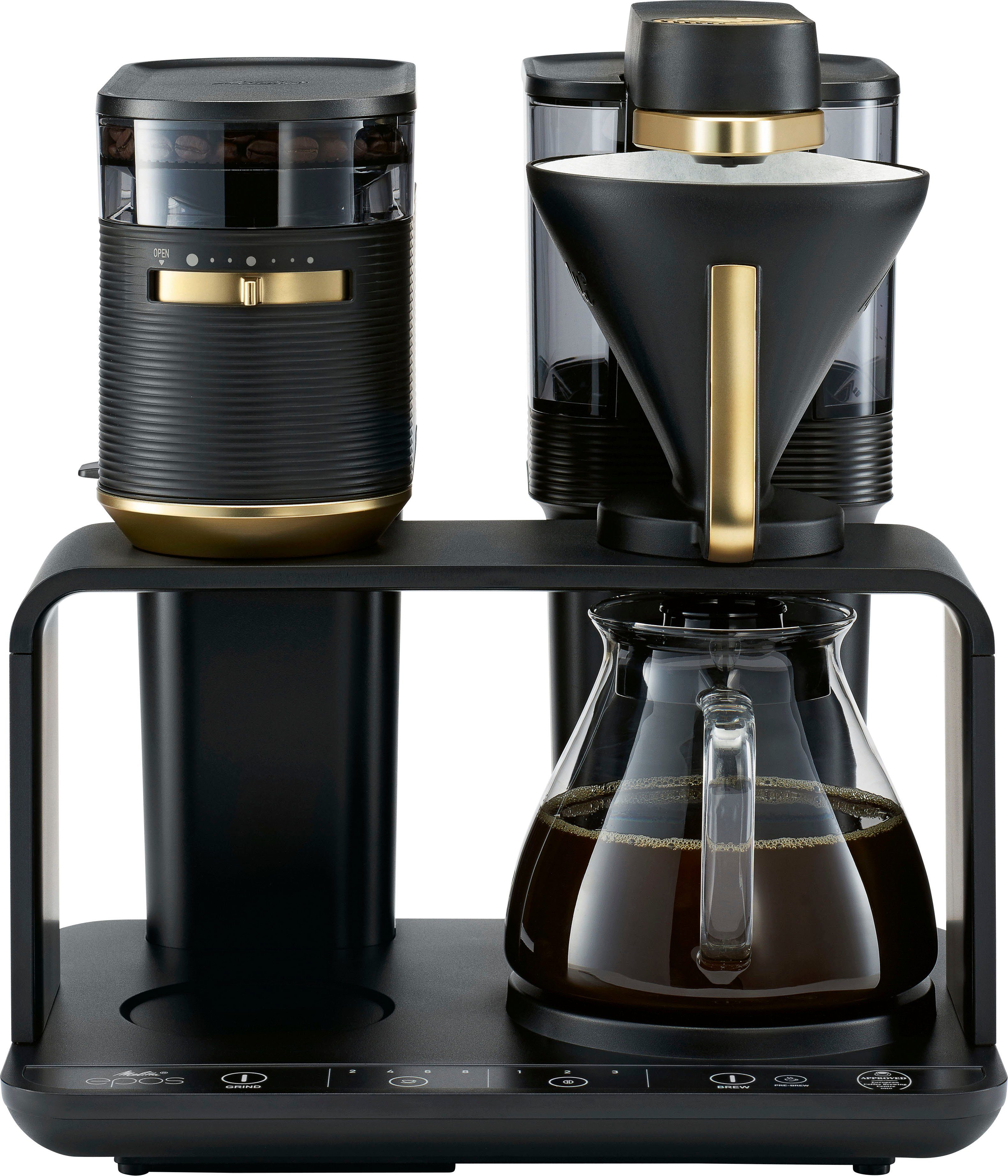 Melitta Kaffeemaschine mit Mahlwerk EPOS® 1024-04,