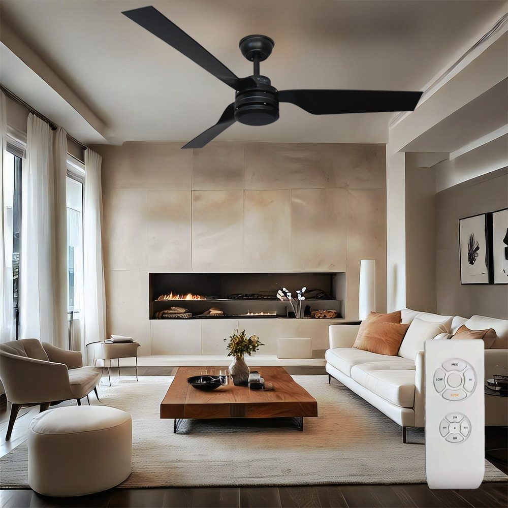 V-TAC Deckenventilator, Decken Ventilator mit Fernbedienung