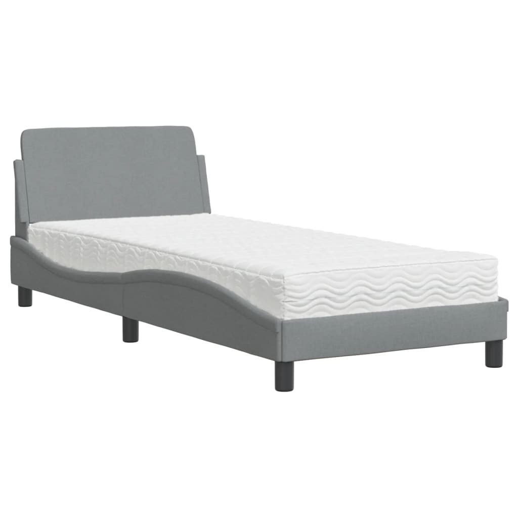 vidaXL Bett Bett mit Matratze 'Dover'