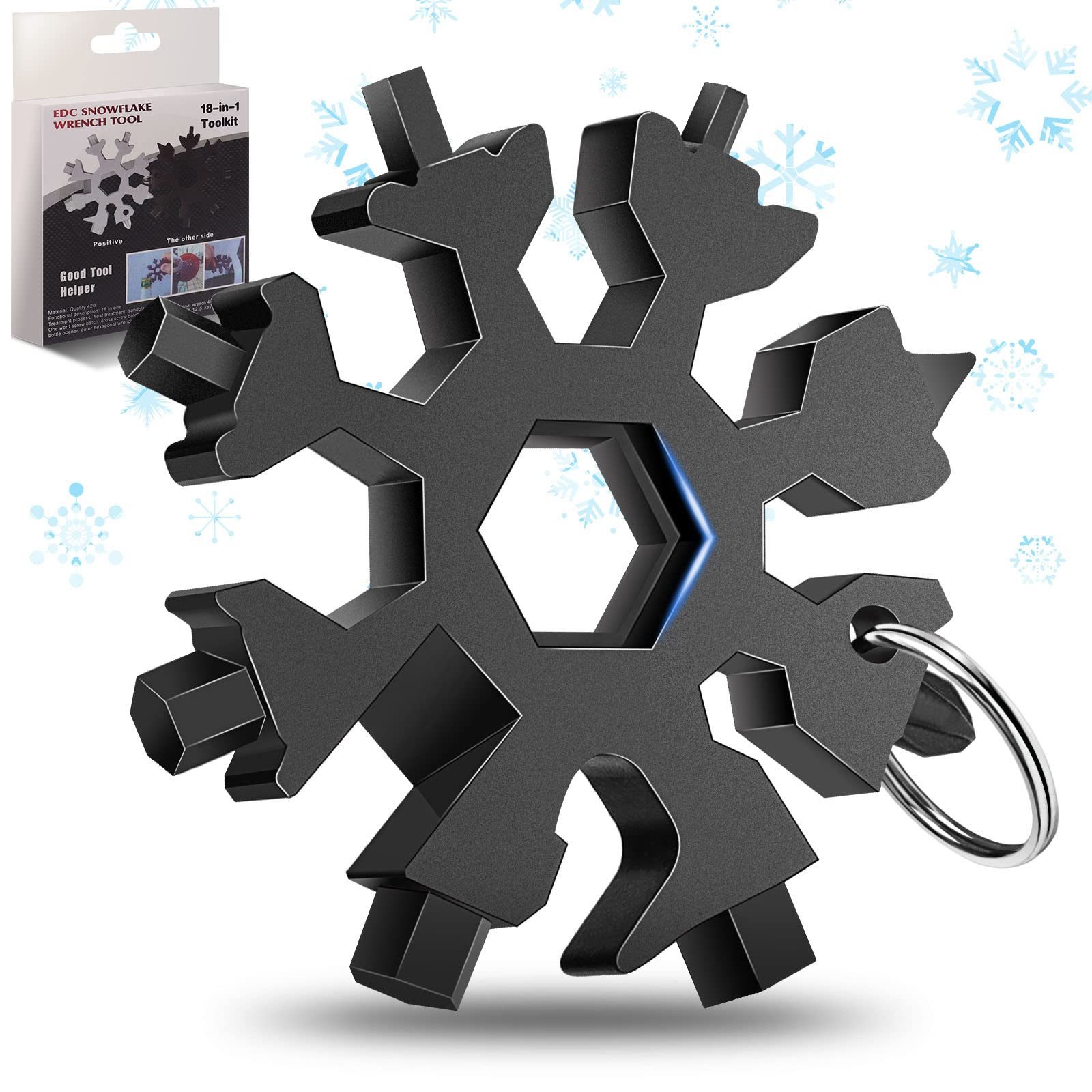 YI Multi-Tool Multi-Tool 18-in-1 Schlüsselanhänger Flaschenöffner