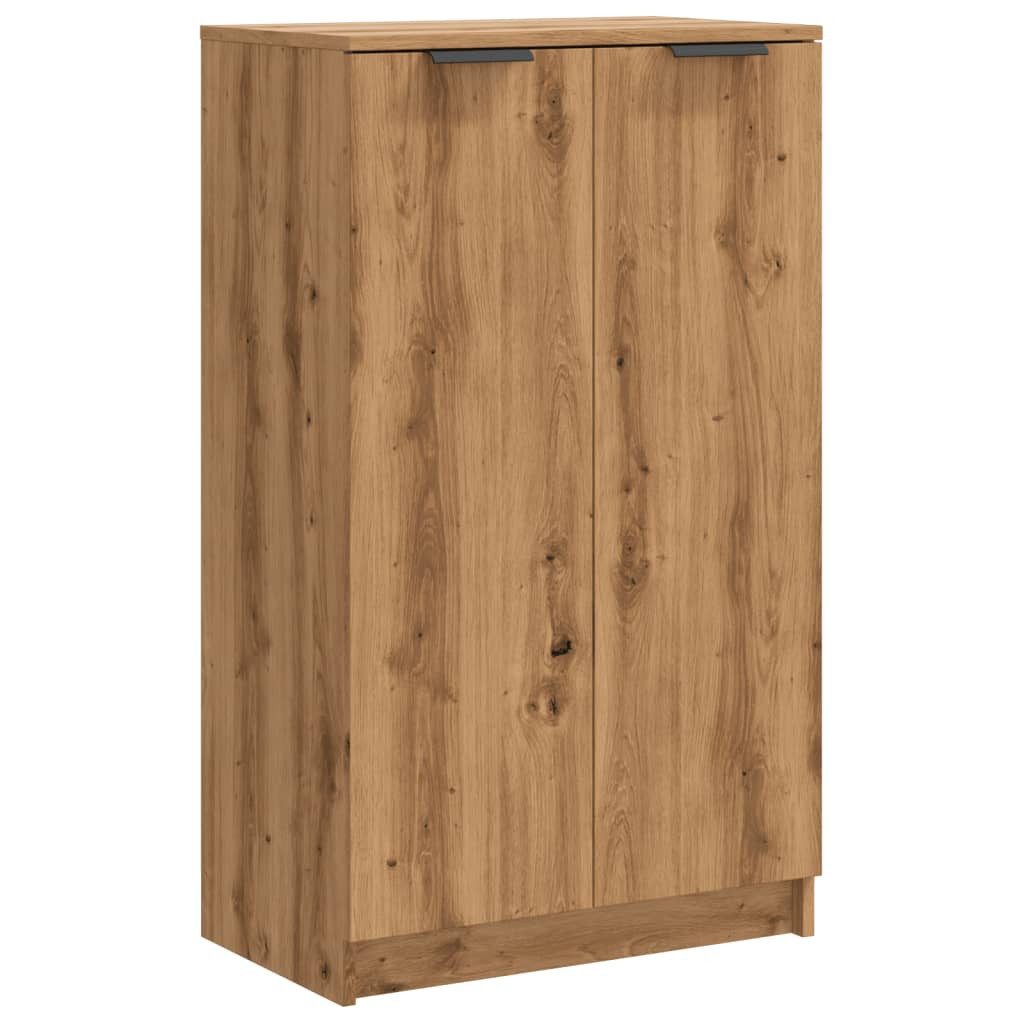 vidaXL Schuhschrank Schuhschrank Artisan-Eiche 59x35x100,5 cm